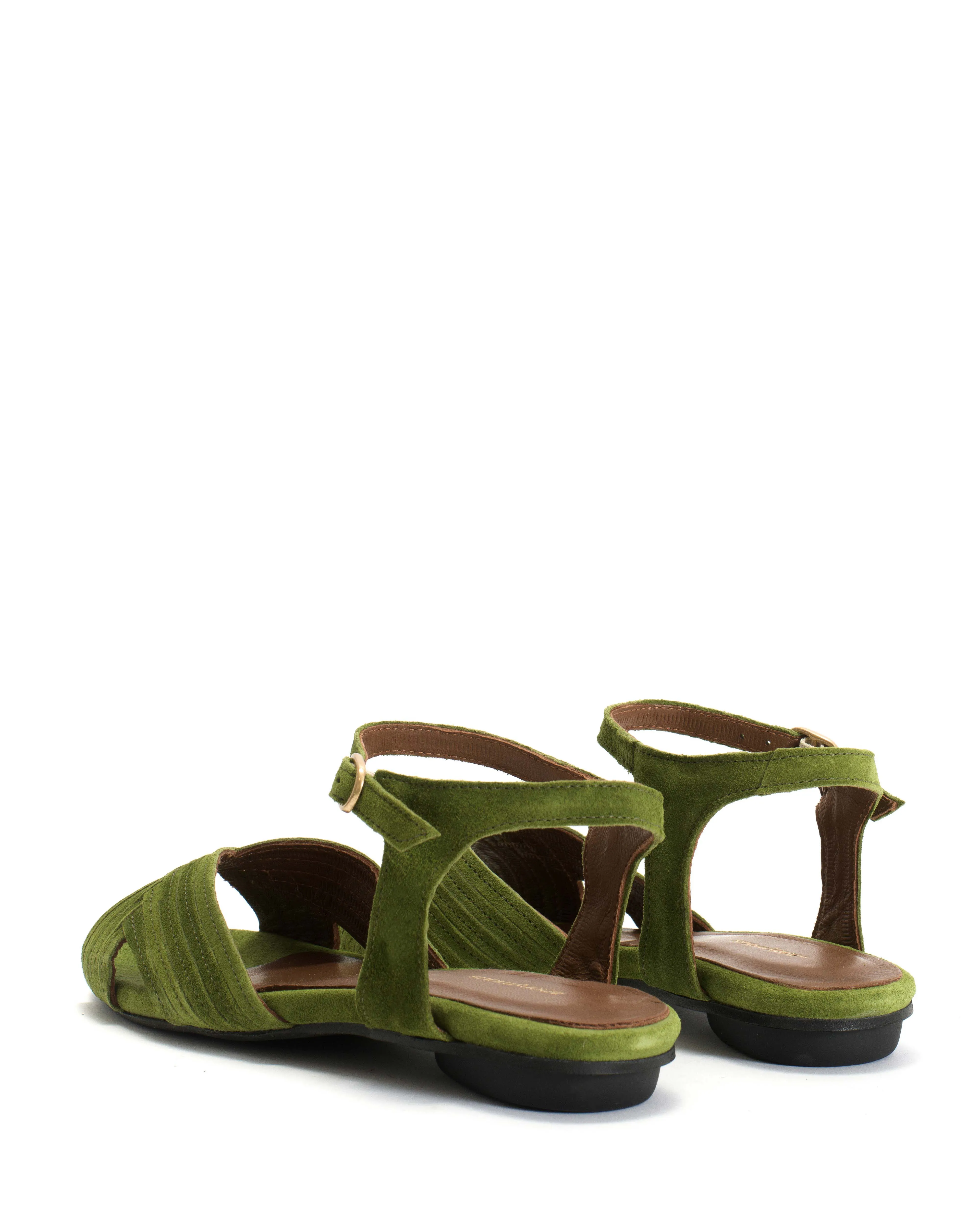 Niabi 10 Calf suede Grass green sold by Anonymous Copenhagen product image thumbnail 4