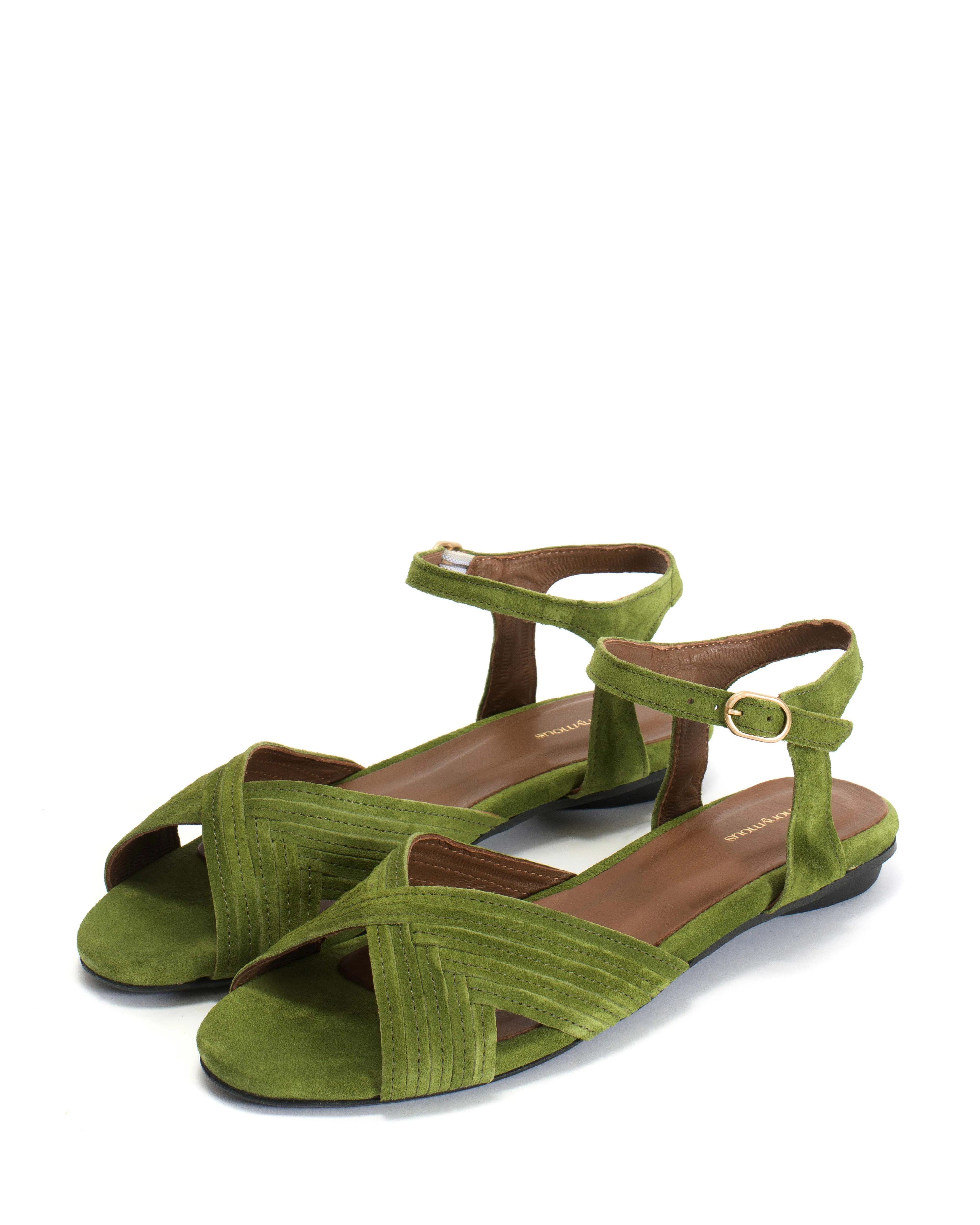 Niabi 10 Calf suede Grass green sold by Anonymous Copenhagen product image thumbnail 2