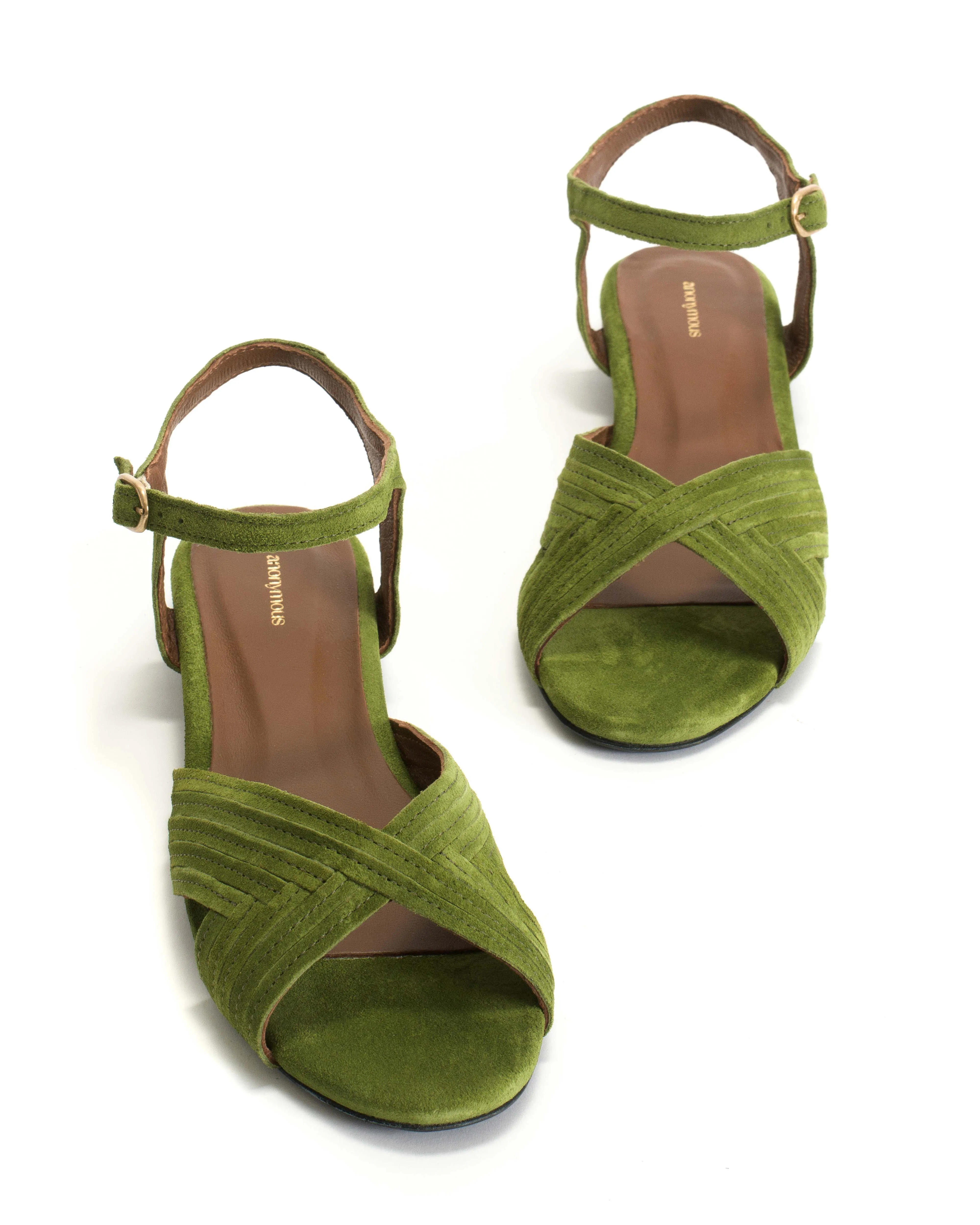 Niabi 10 Calf suede Grass green sold by Anonymous Copenhagen product image thumbnail 5