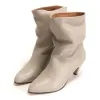 Vully 50 stiletto Soft calf Ash grey sold by Anonymous Copenhagen