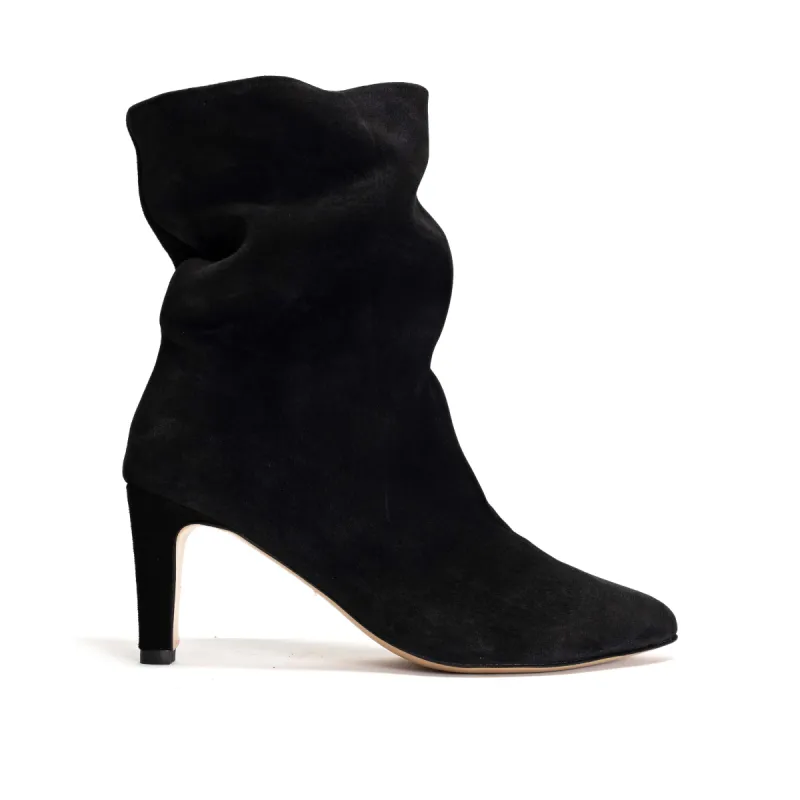 Vully 75 stiletto Calf suede Black sold by Anonymous Copenhagen