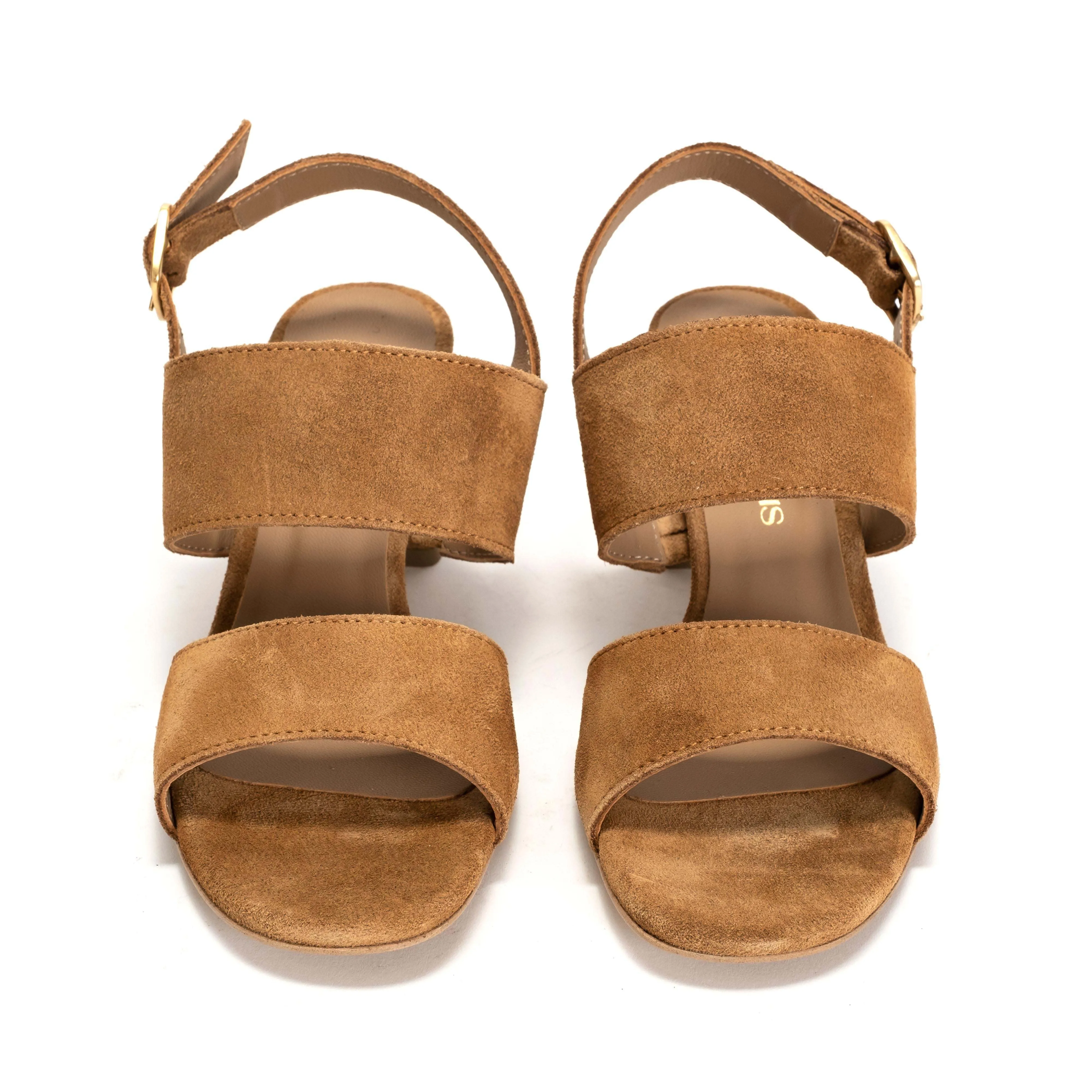 Belinda 55 Calf Suede Bamboo Brown sold by Anonymous Copenhagen product image thumbnail 3