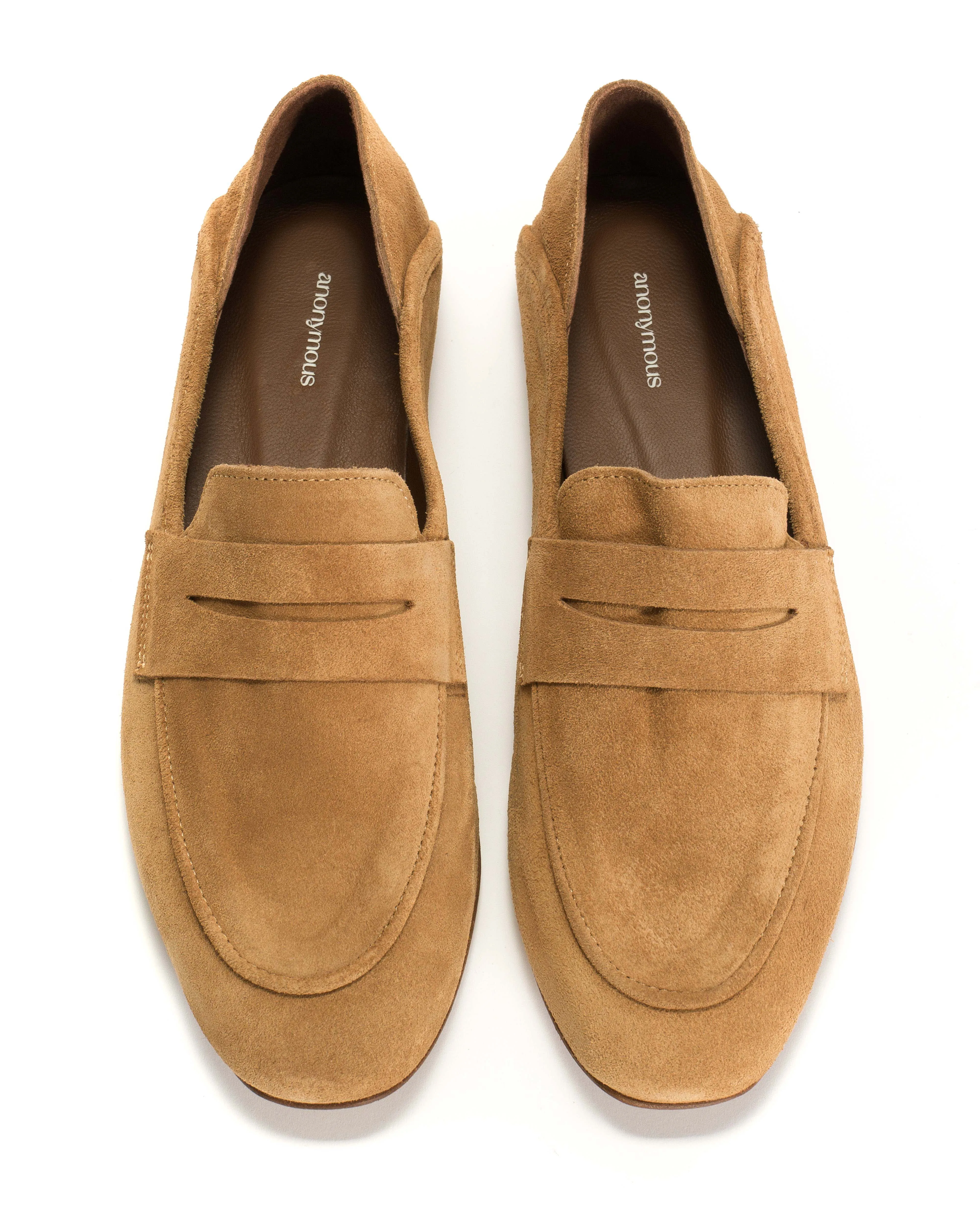 Lindsay Calf Suede Bamboo Brown sold by Anonymous Copenhagen product image thumbnail 3