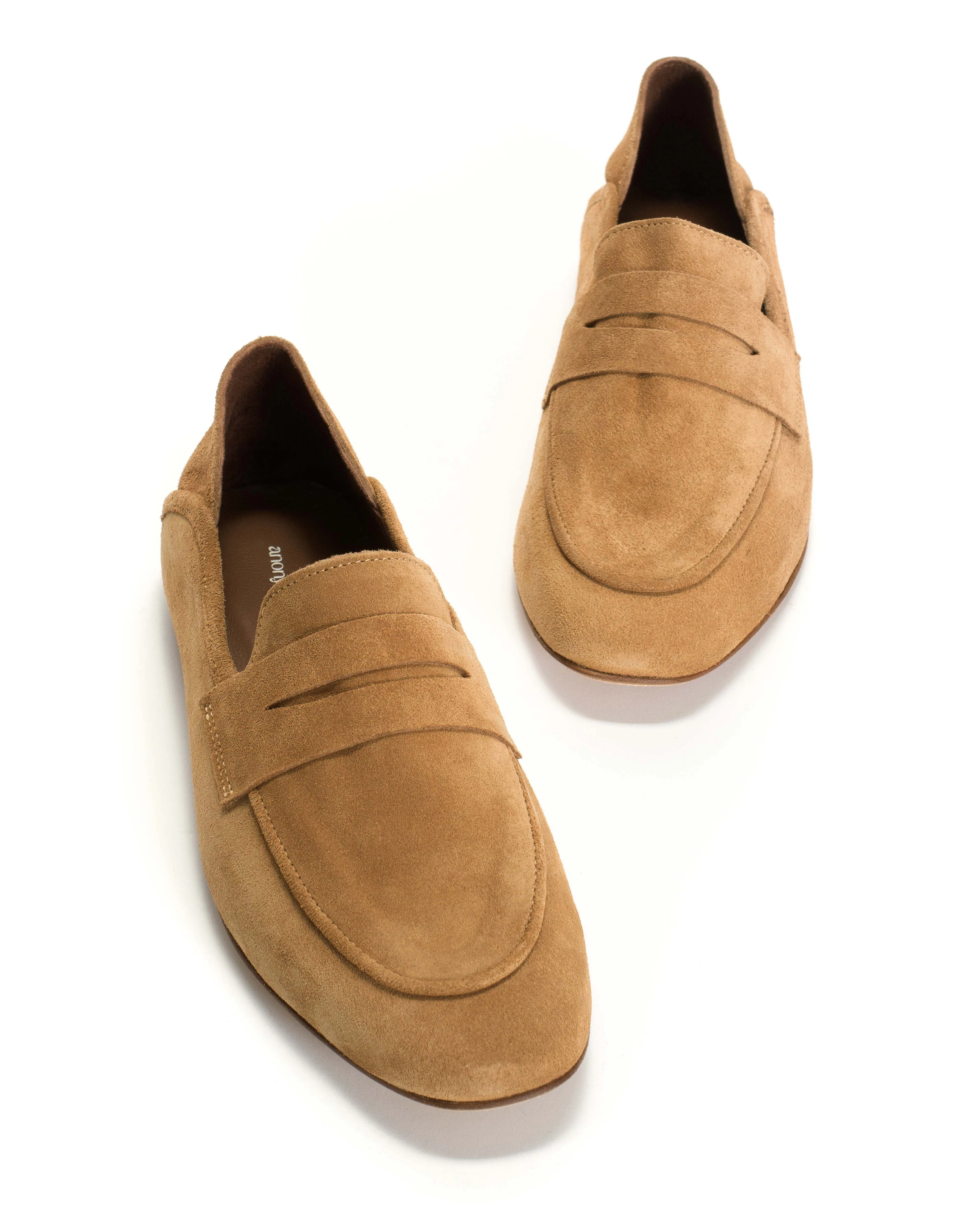 Lindsay Calf Suede Bamboo Brown sold by Anonymous Copenhagen product image thumbnail 5