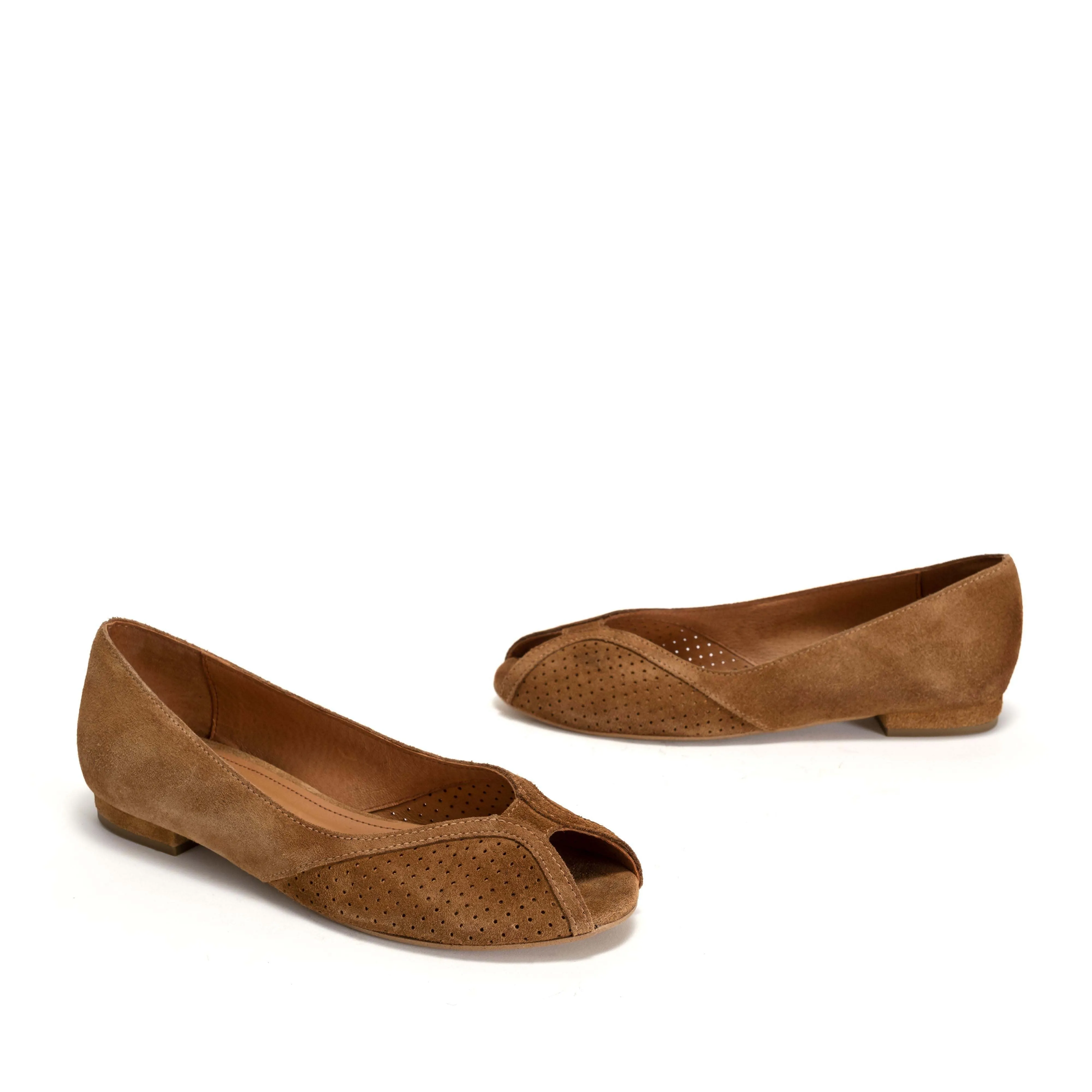 Tiffy Calf Suede Bamboo Brown sold by Anonymous Copenhagen product image thumbnail 5
