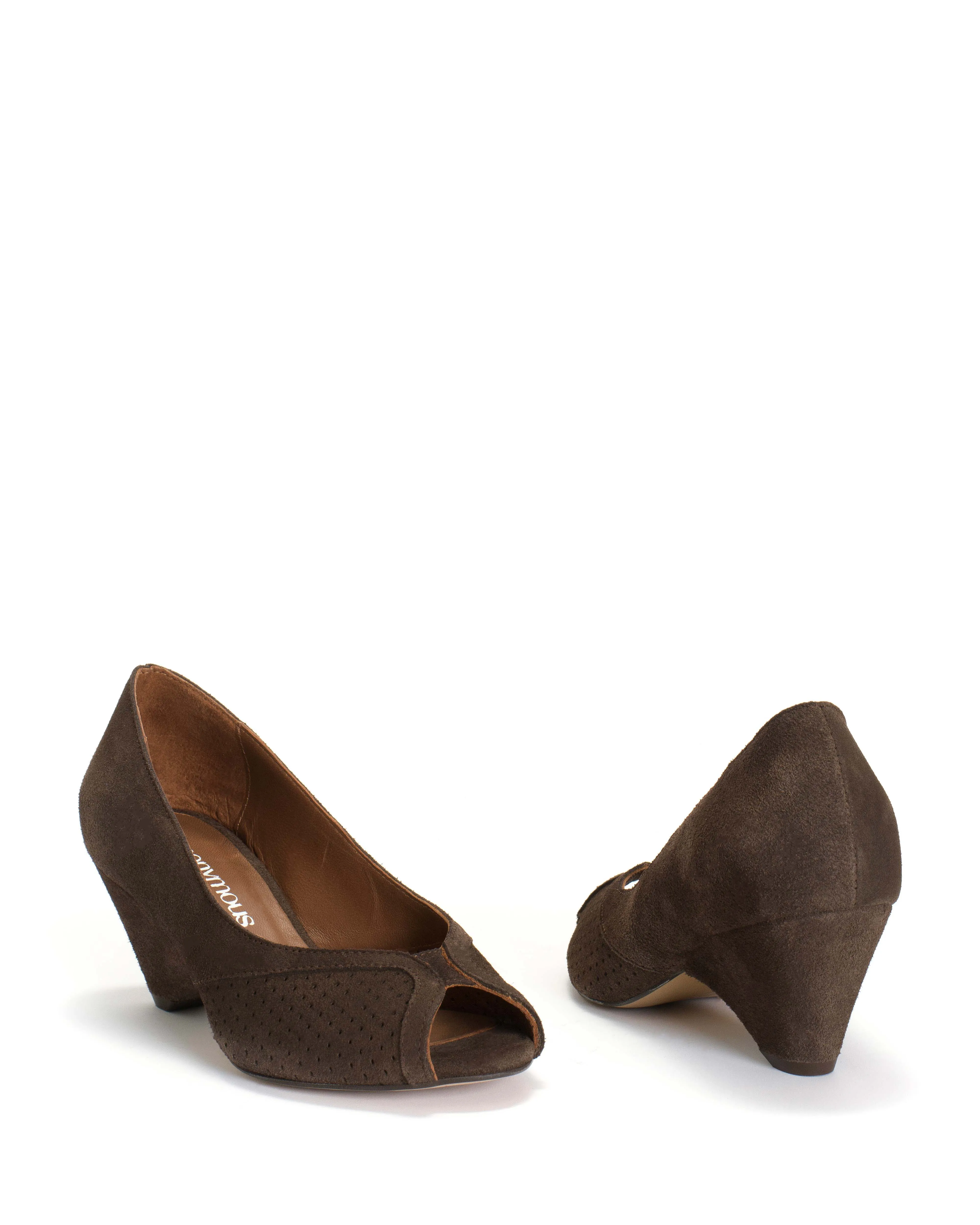 Tiffany Triangle Calf Suede Coffee Brown sold by Anonymous Copenhagen product image thumbnail 5