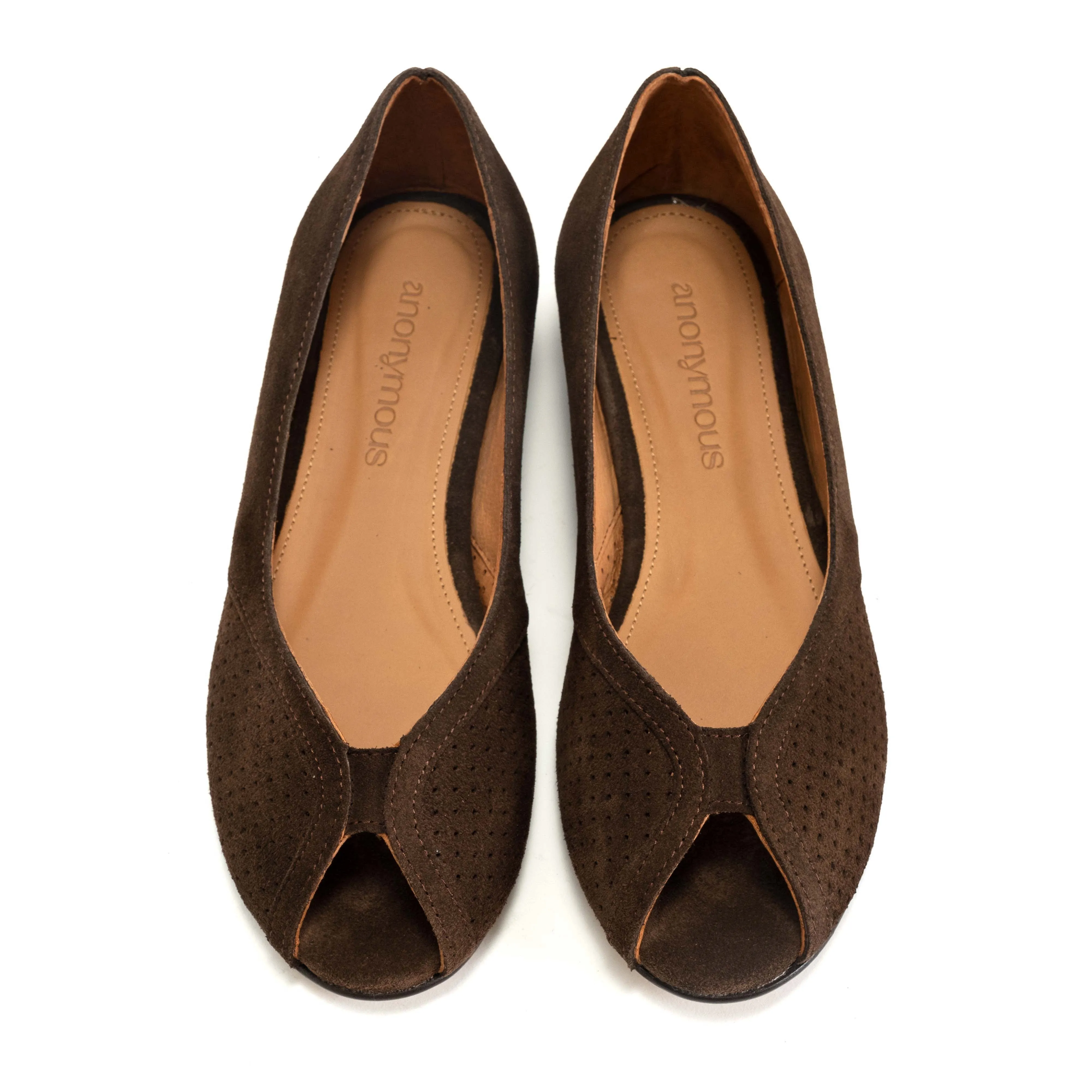 Tiffy Calf suede Coffee brown sold by Anonymous Copenhagen product image thumbnail 4