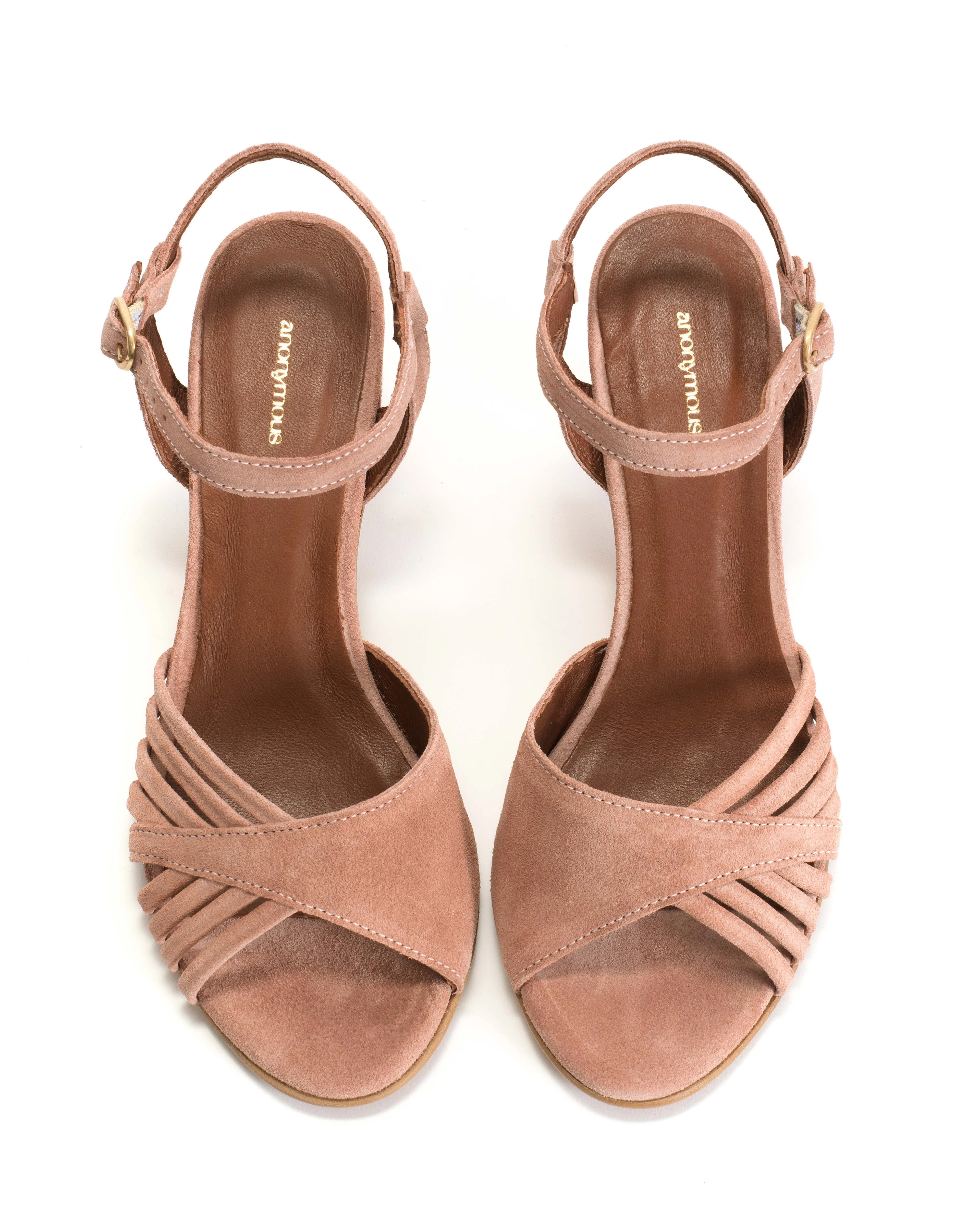 Hermine Calf suede Burned rose sold by Anonymous Copenhagen product image thumbnail 3