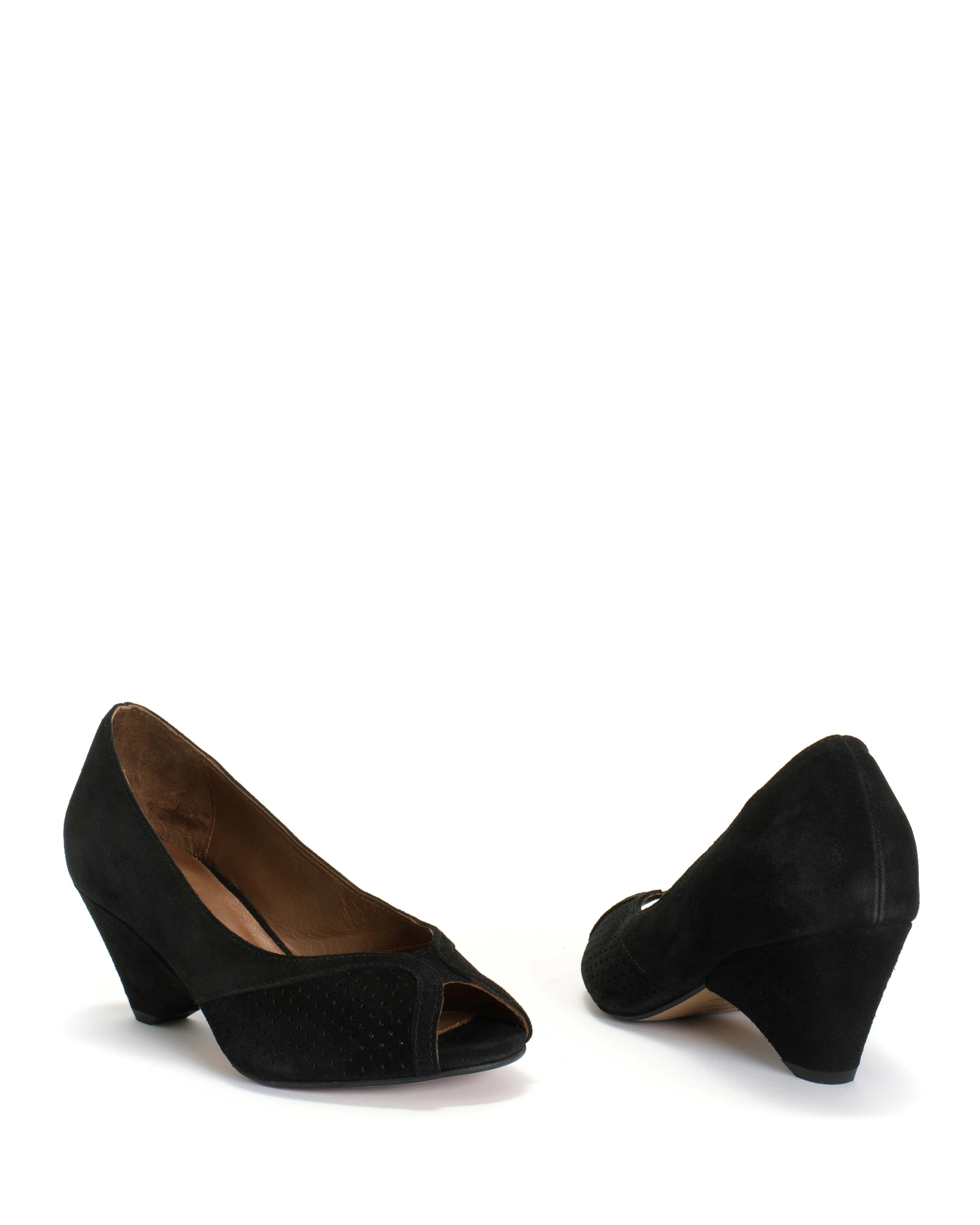Tiffany triangle Calf suede Black sold by Anonymous Copenhagen product image thumbnail 5