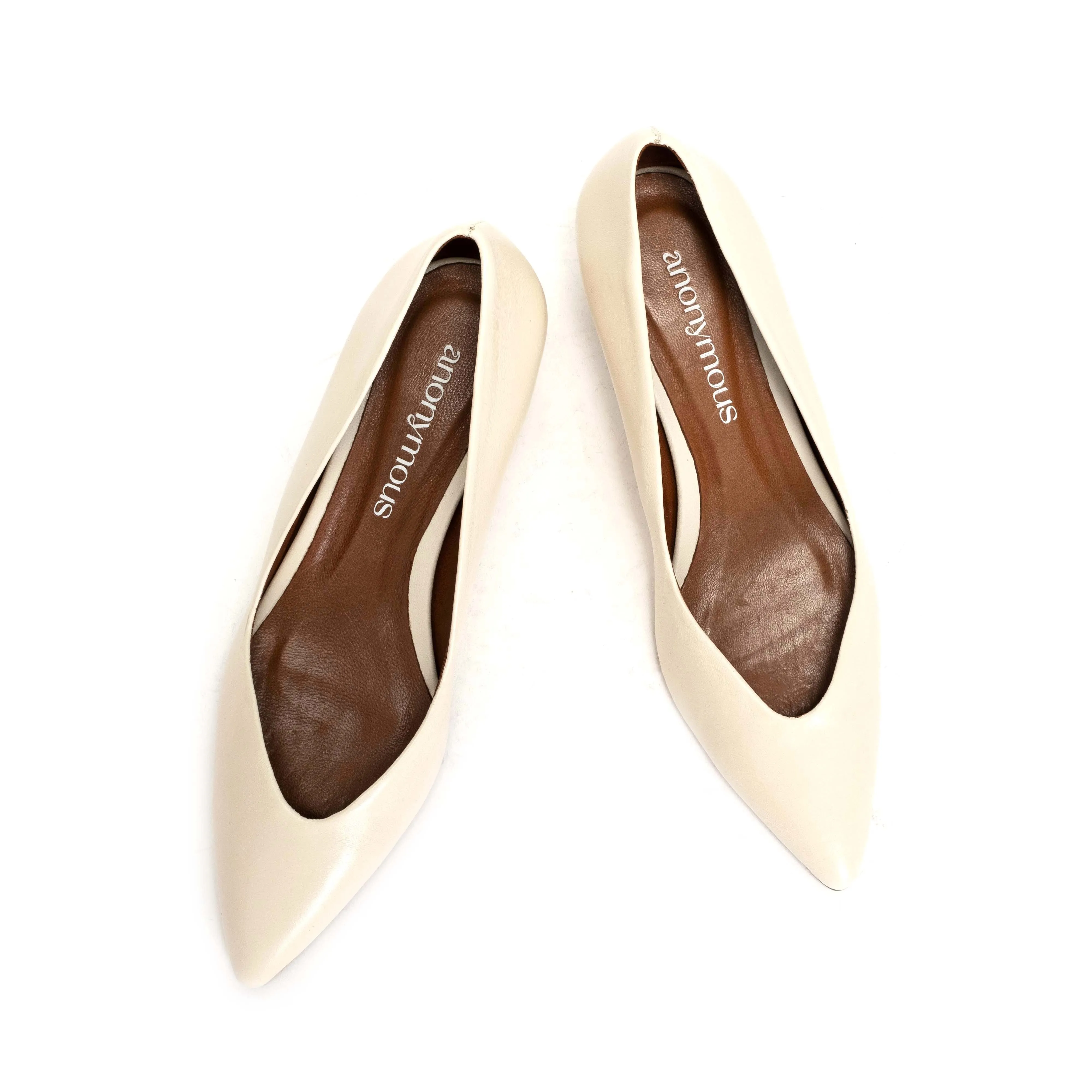 Trini 40 Shiny lamb Milk White sold by Anonymous Copenhagen product image thumbnail 4