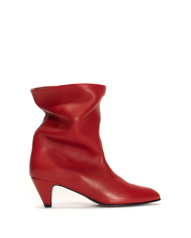 Vully 50 stiletto Soft calf Ruby red sold by Anonymous Copenhagen