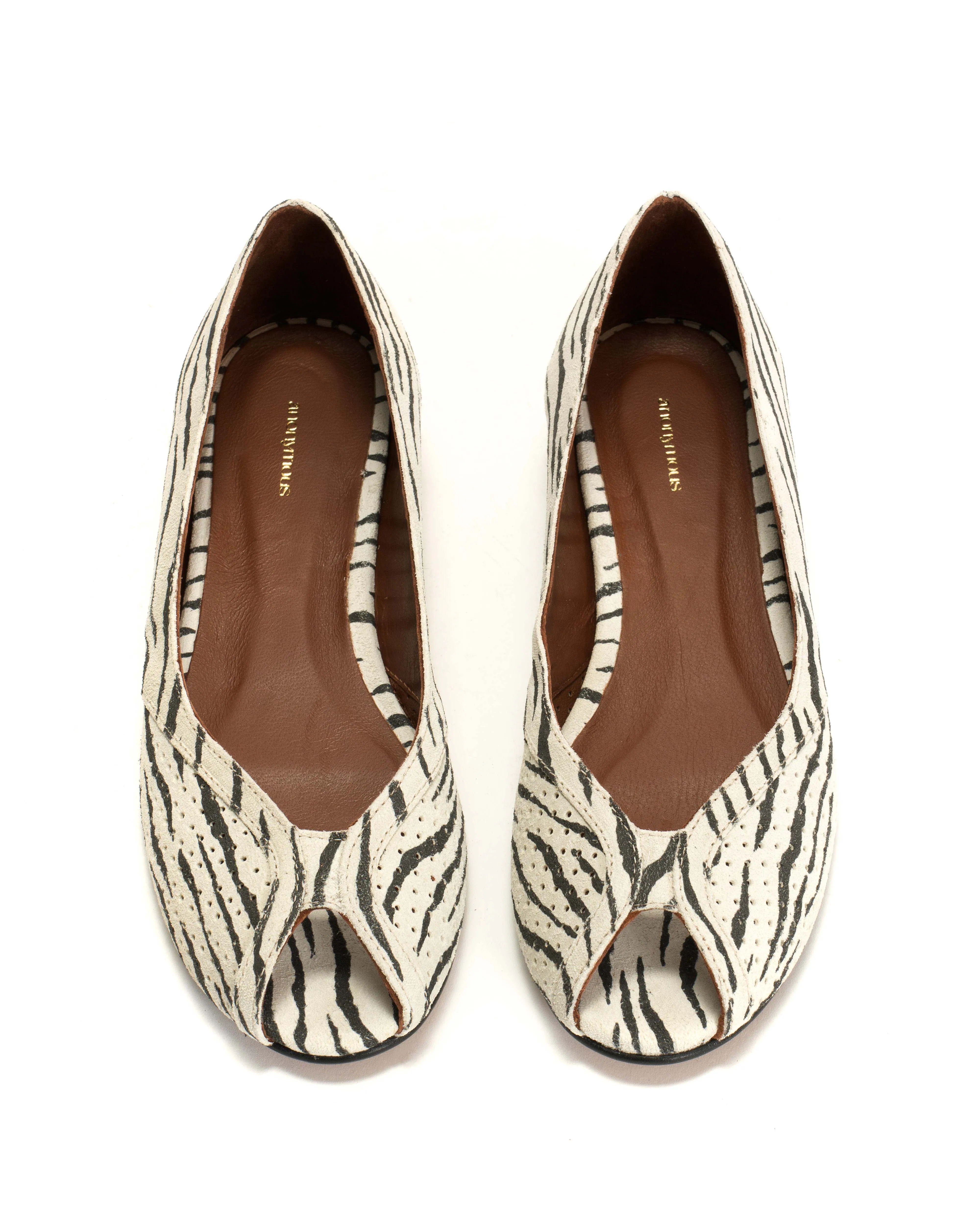 Tiffy Calf suede print Zebra sold by Anonymous Copenhagen product image thumbnail 3