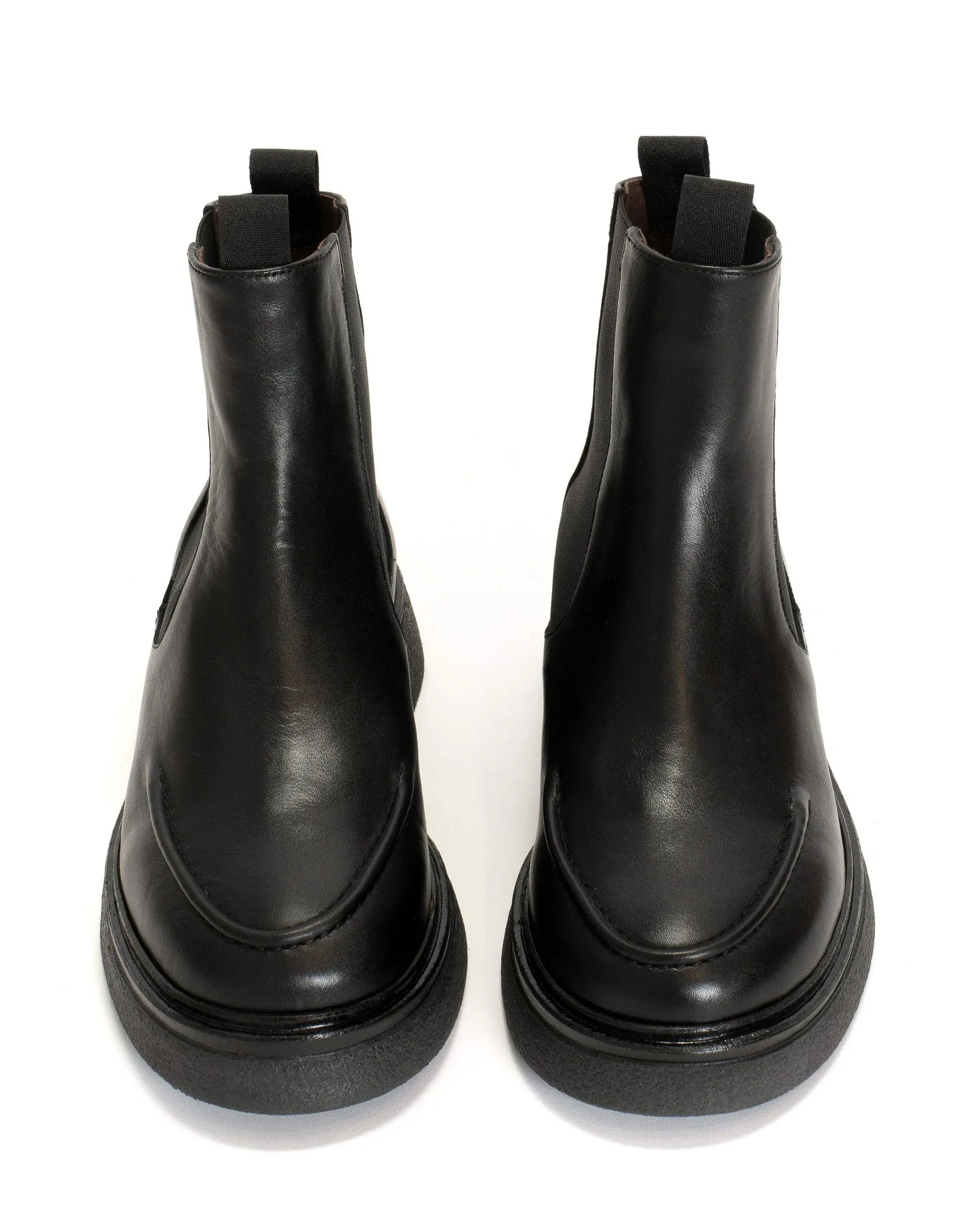 Kikie flat platform Soft calf & sole Black & Black sold by Anonymous Copenhagen product image thumbnail 3