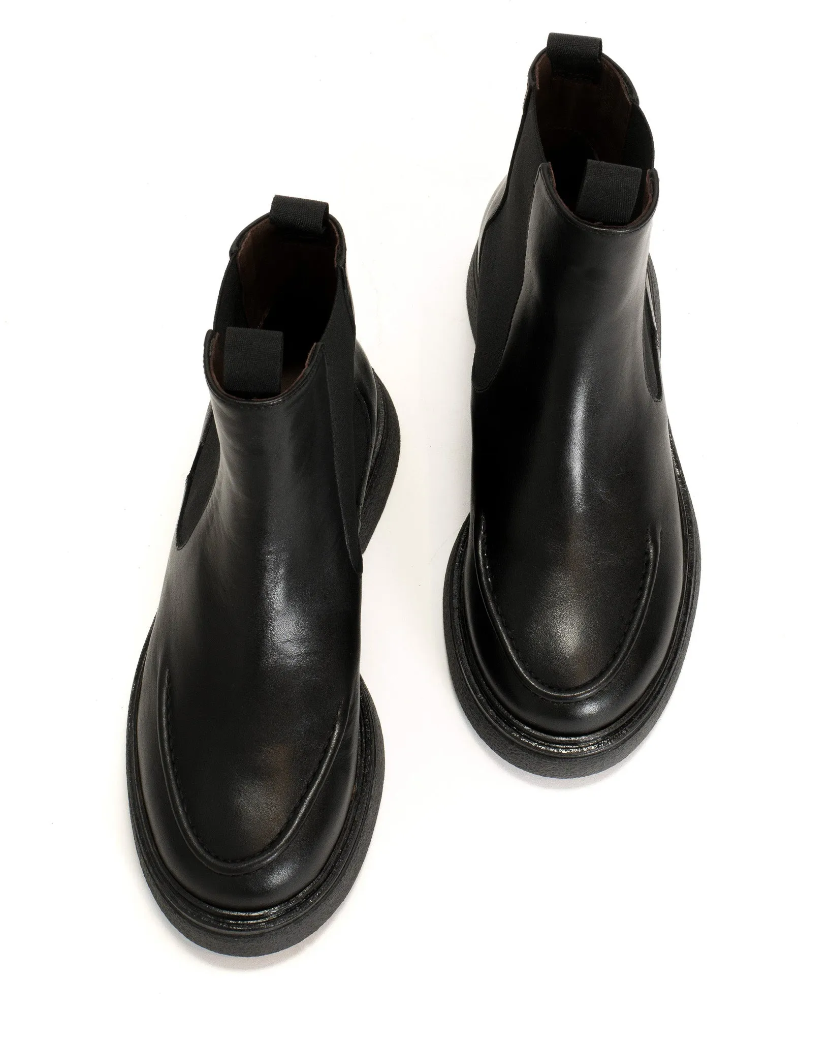 Kikie flat platform Soft calf & sole Black & Black sold by Anonymous Copenhagen product image thumbnail 4
