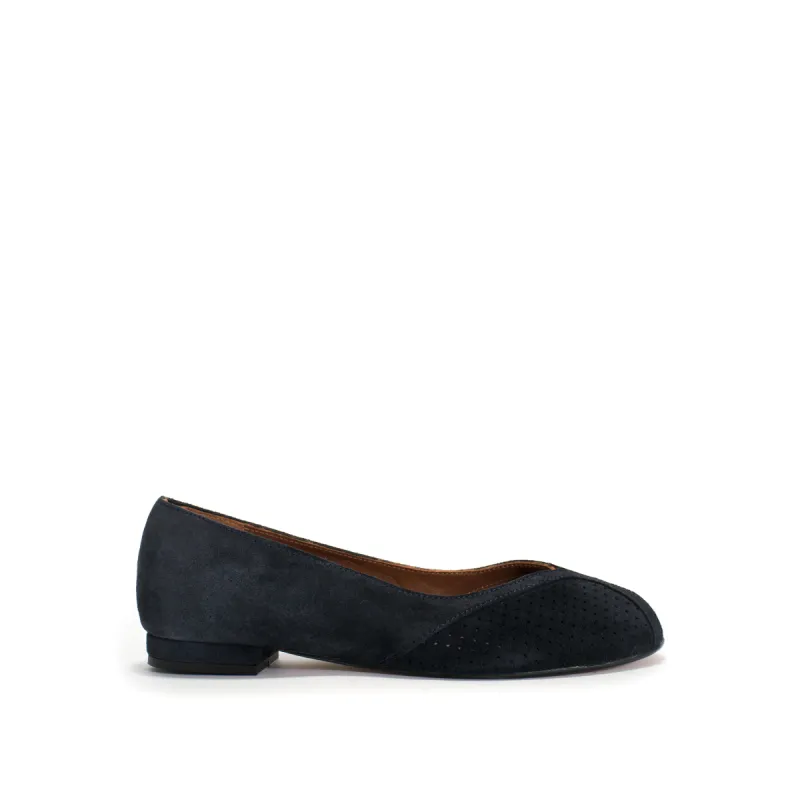 Tiffy Calf suede Dark blue sold by Anonymous Copenhagen