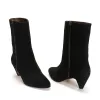 Livianna 50 stiletto Calf Suede Black sold by Anonymous Copenhagen