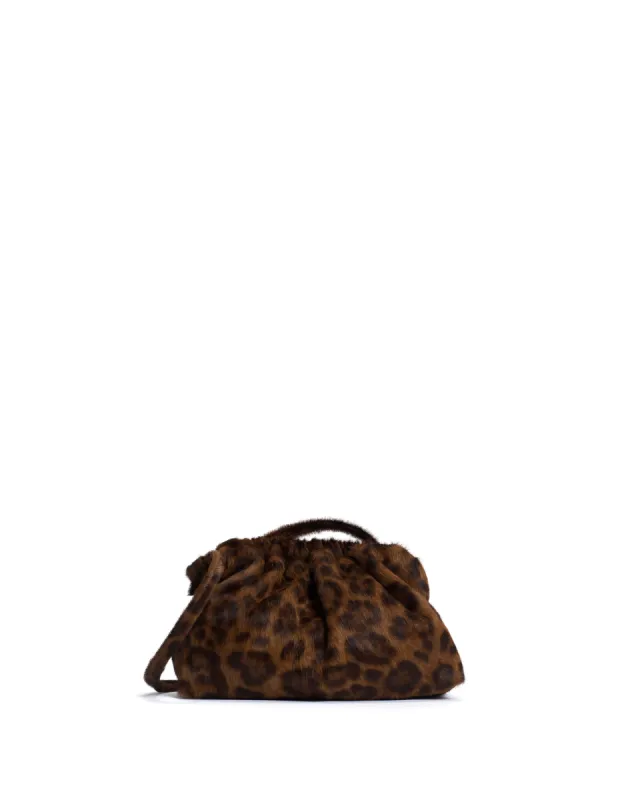 Hally petite cloud bag Calf hair Leopard made by Anonymous Copenhagen