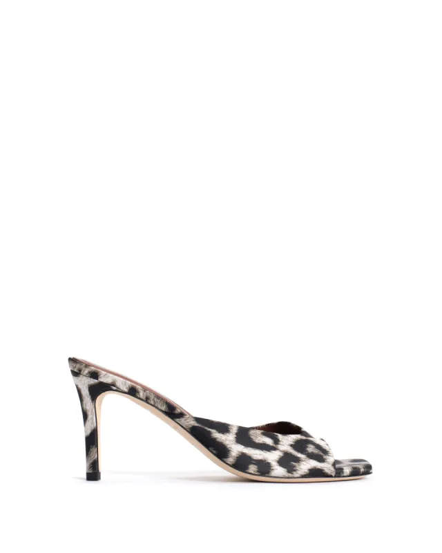Mazy 75 Satin print Snow leopard sold by Anonymous Copenhagen