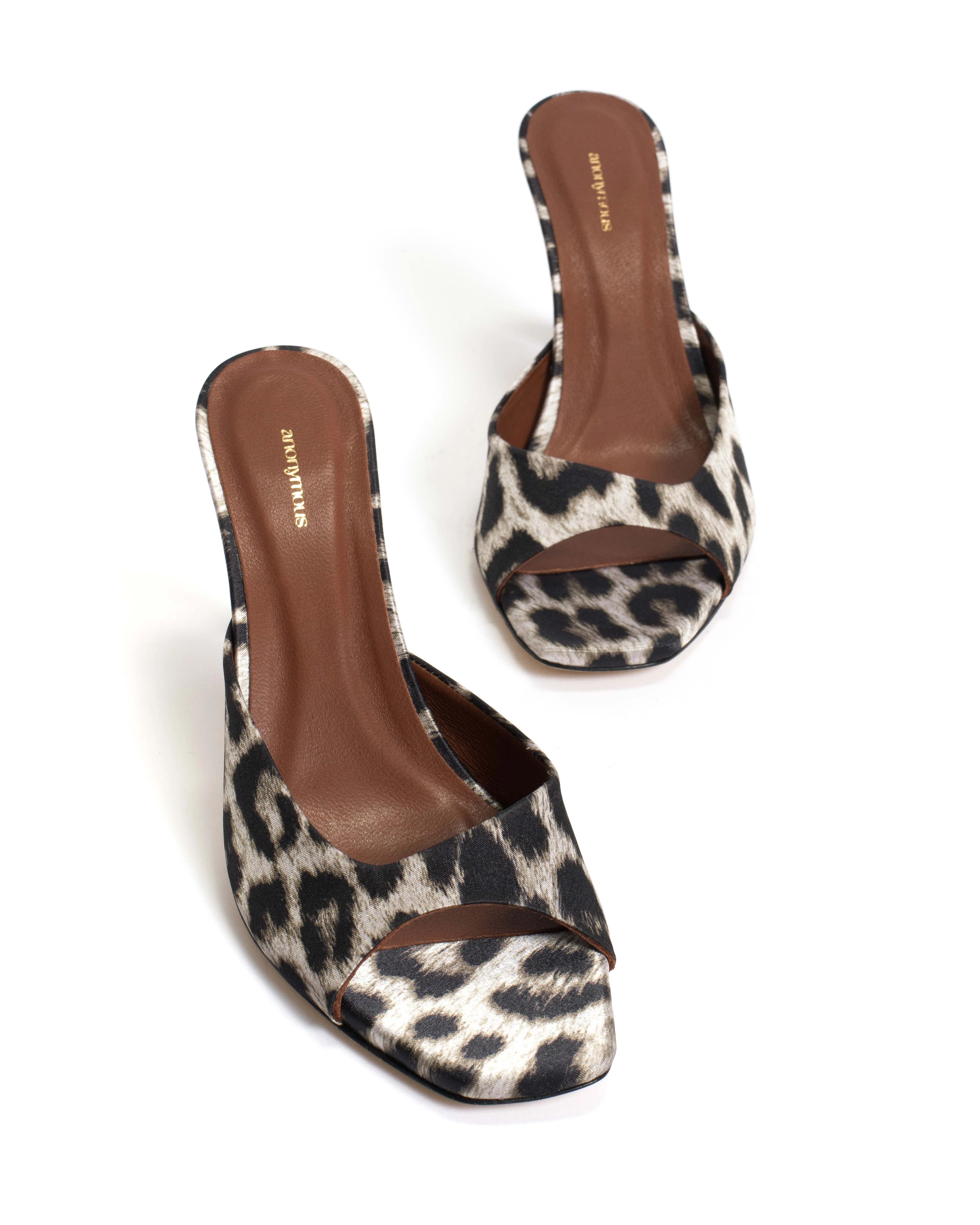 Mazy 75 Satin print Snow leopard sold by Anonymous Copenhagen product image thumbnail 5