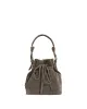 Kacey petite bucket bag Calf suede Stone grey sold by Anonymous Copenhagen