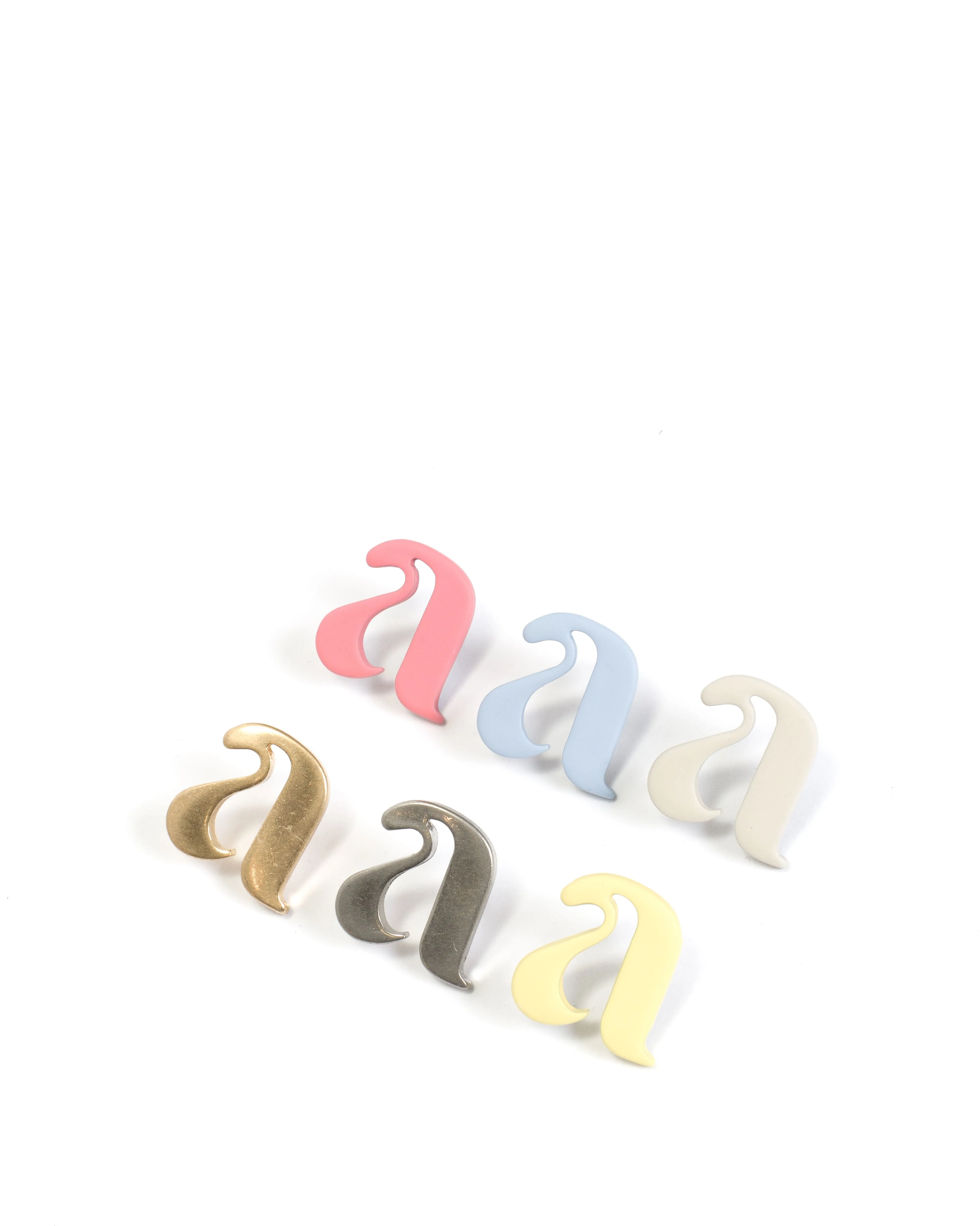 Logo pin Metal Ivory sold by Anonymous Copenhagen product image thumbnail 2