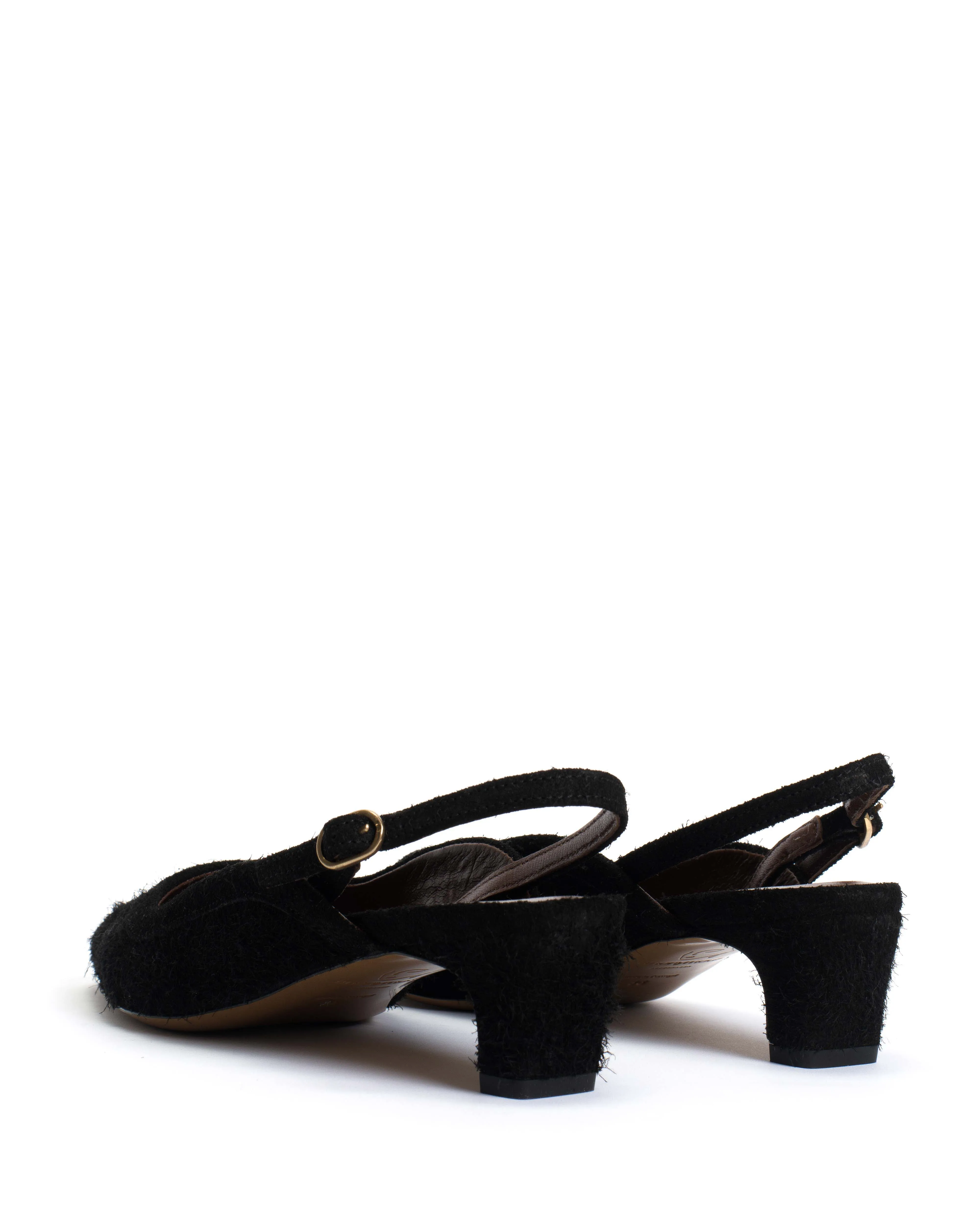 Fanny 40 Plushed calf suede Black sold by Anonymous Copenhagen product image thumbnail 4