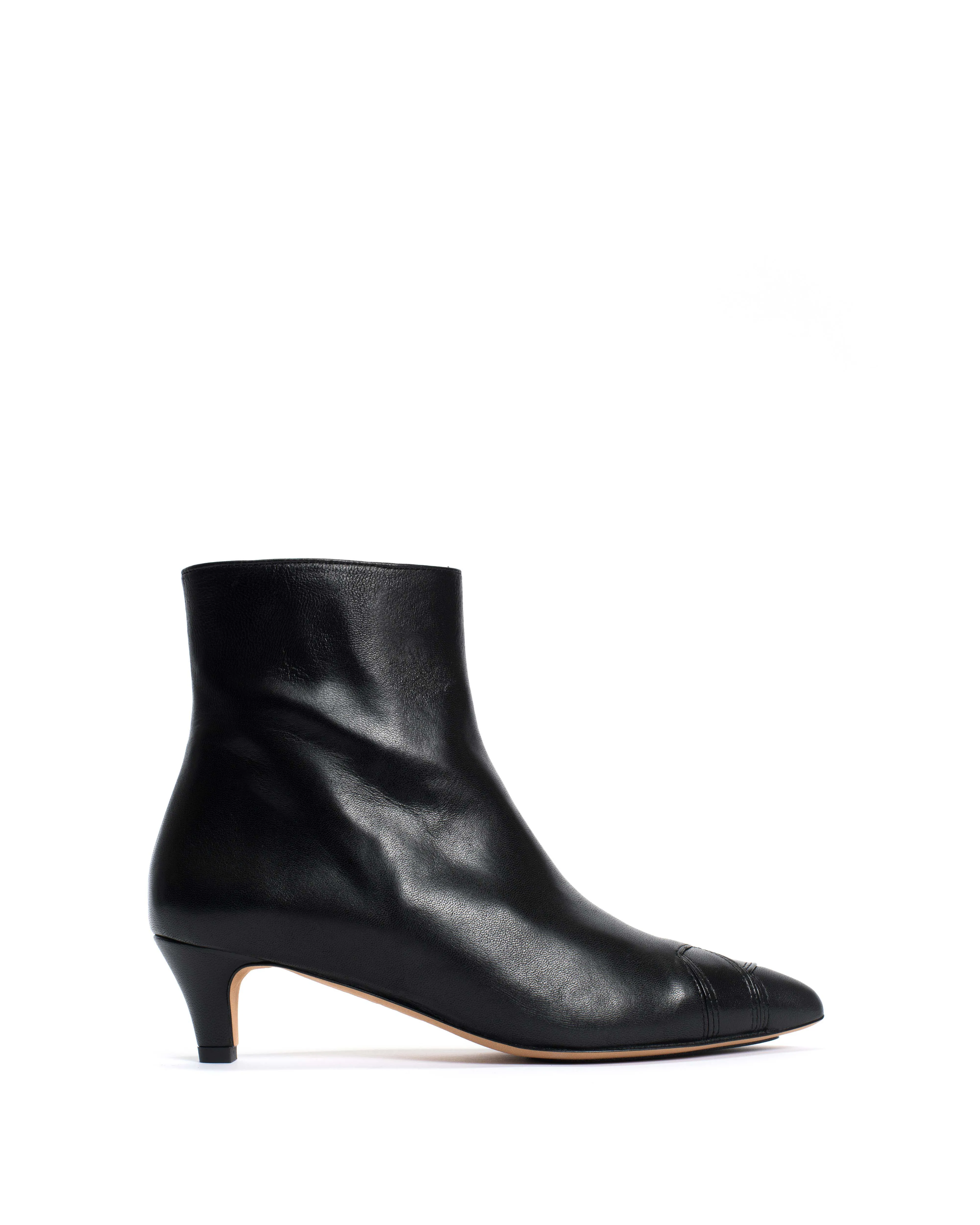 Avy 40 stiletto Silky calf Black sold by Anonymous Copenhagen