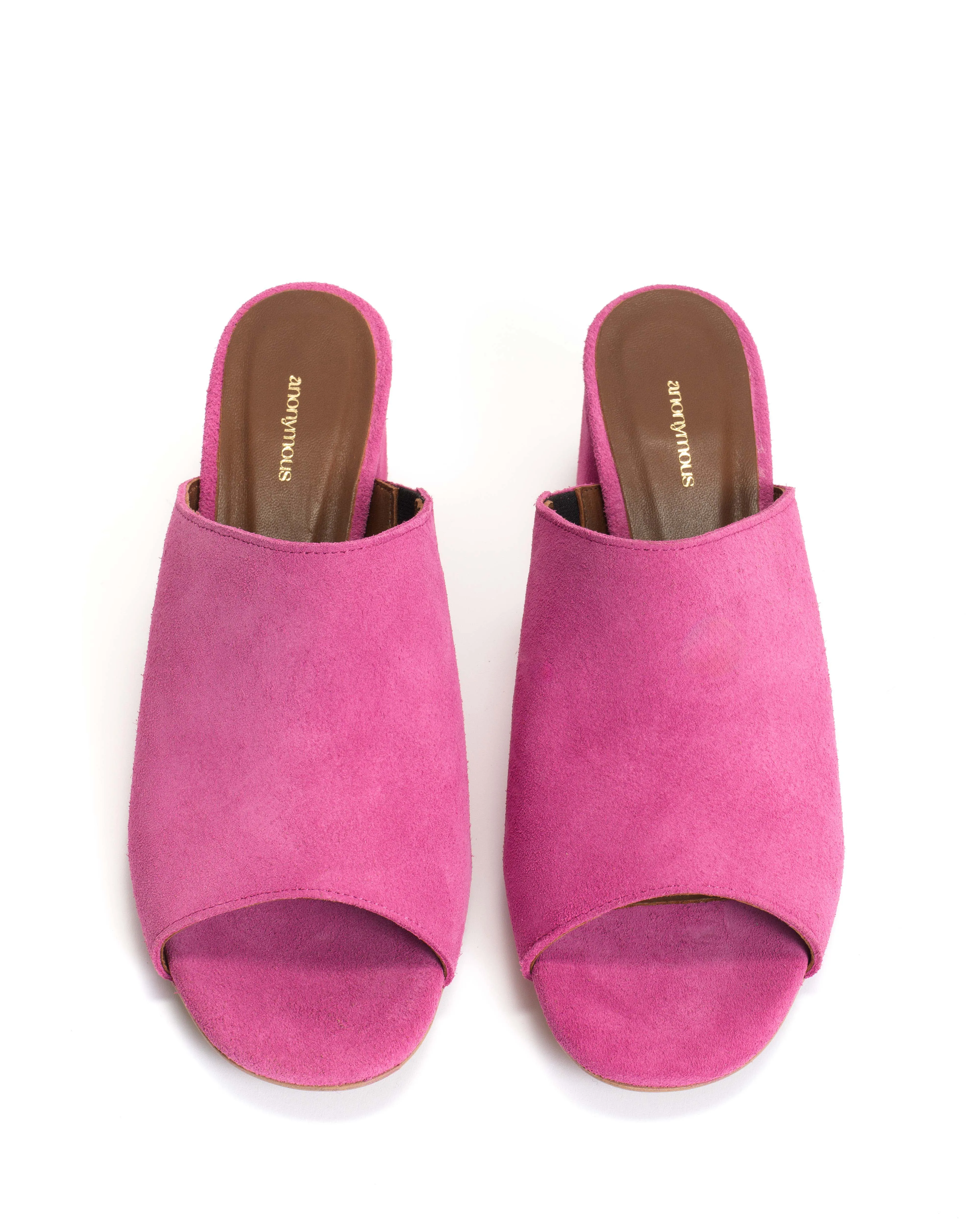 Horizon 55 Calf suede Raspberry sorbet sold by Anonymous Copenhagen product image thumbnail 3