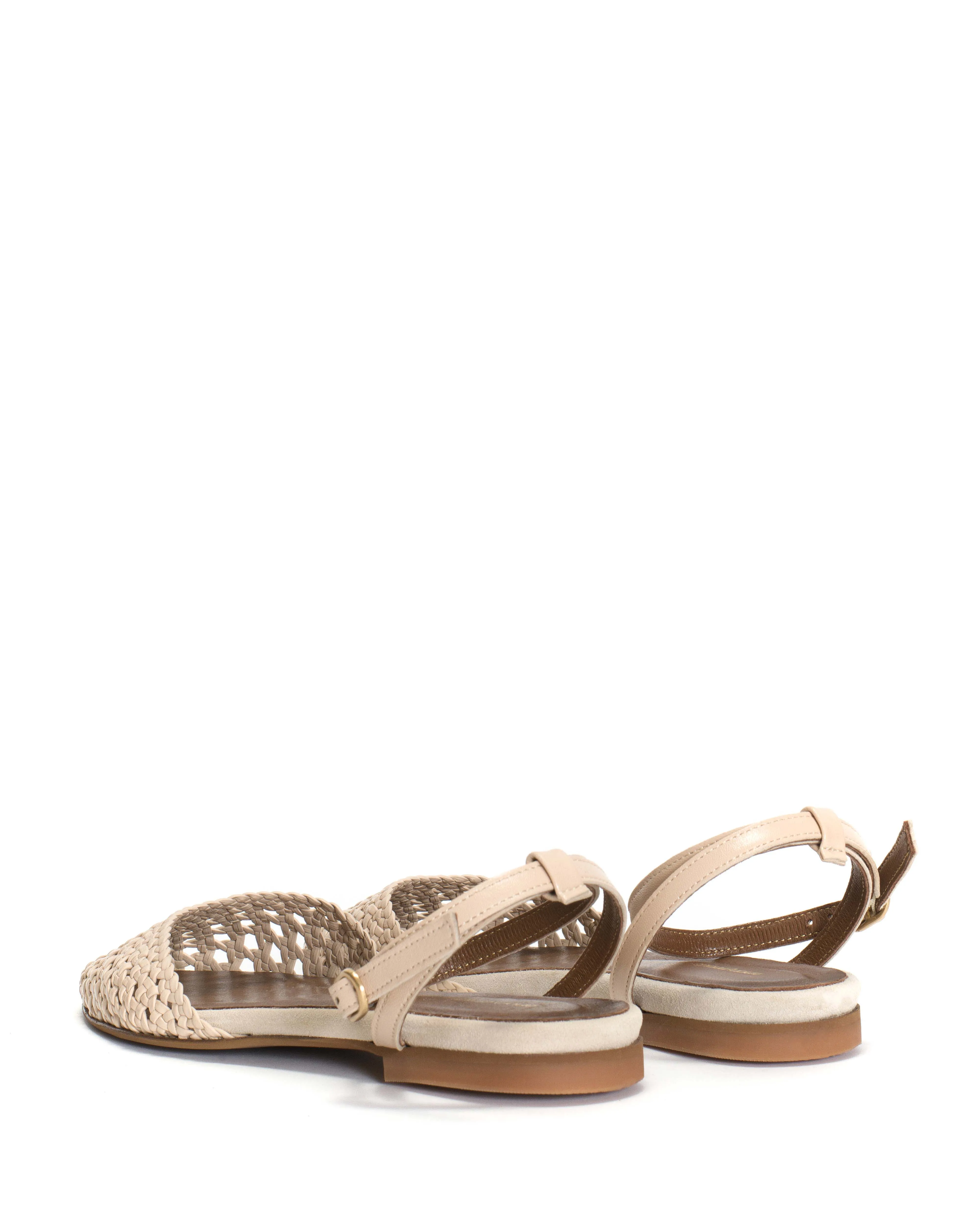 Senara 10 Hand-braided leather Vanilla cream sold by Anonymous Copenhagen product image thumbnail 4