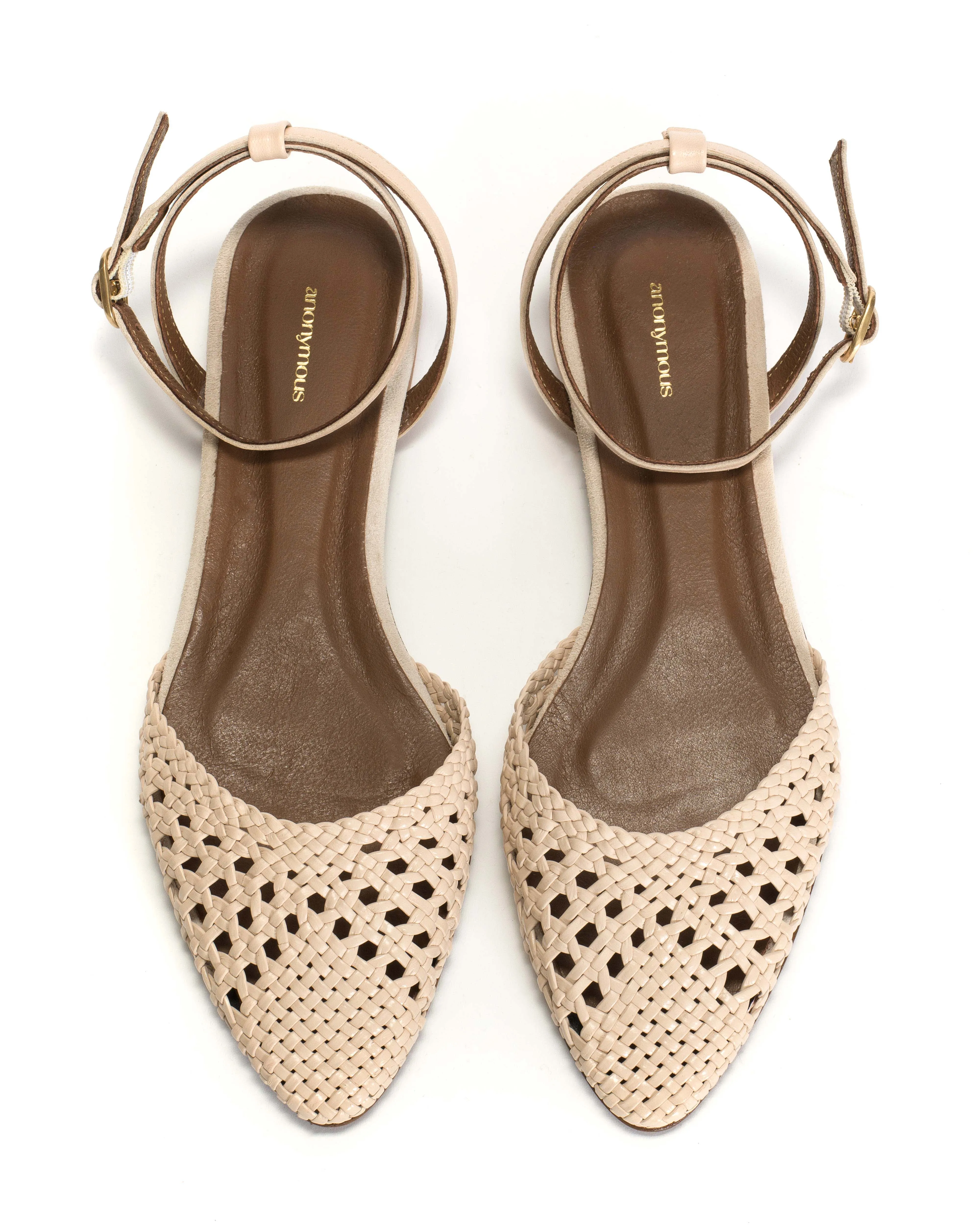 Senara 10 Hand-braided leather Vanilla cream sold by Anonymous Copenhagen product image thumbnail 5