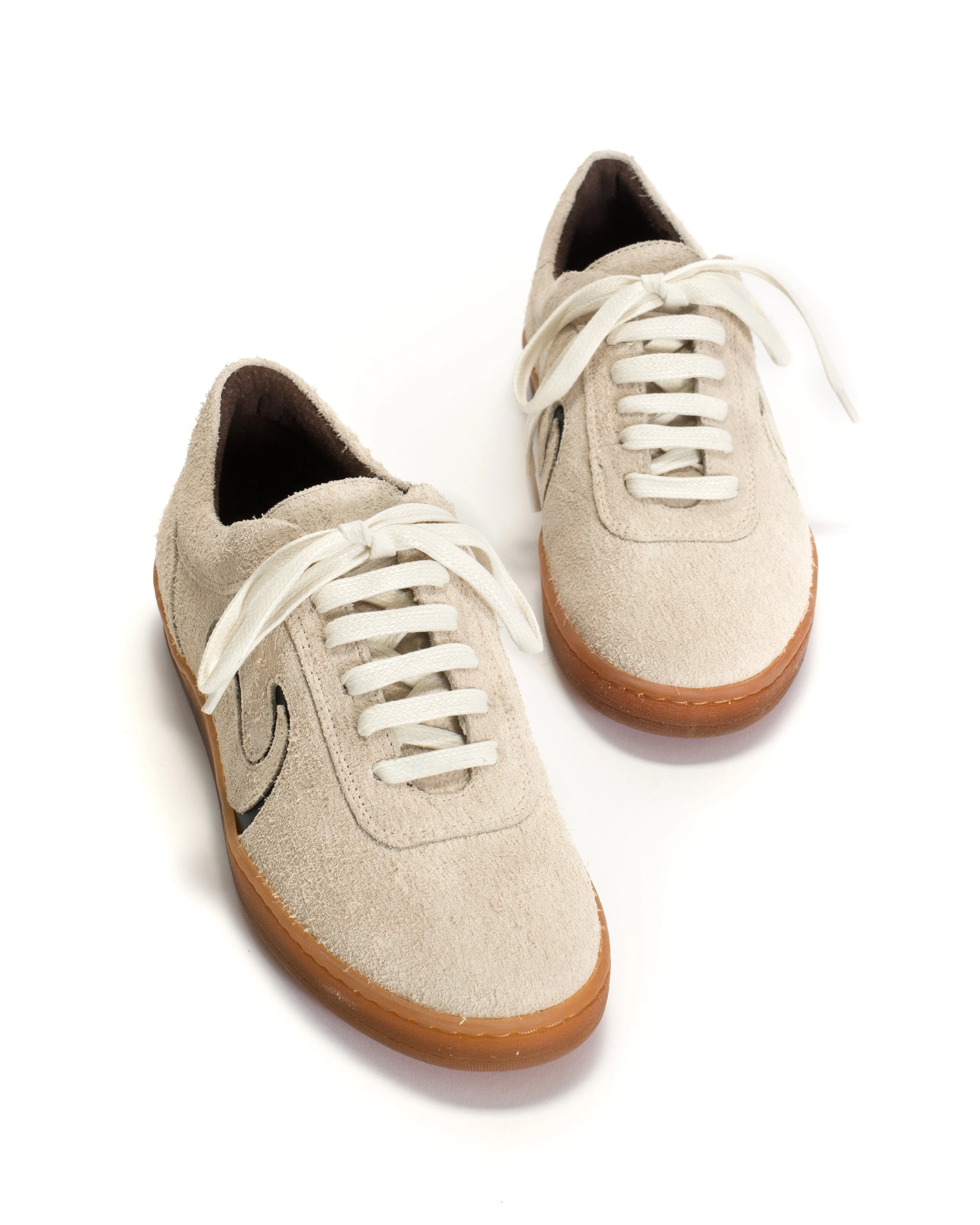 Blaire hevea Plushed calf suede Vanilla cream sold by Anonymous Copenhagen product image thumbnail 5