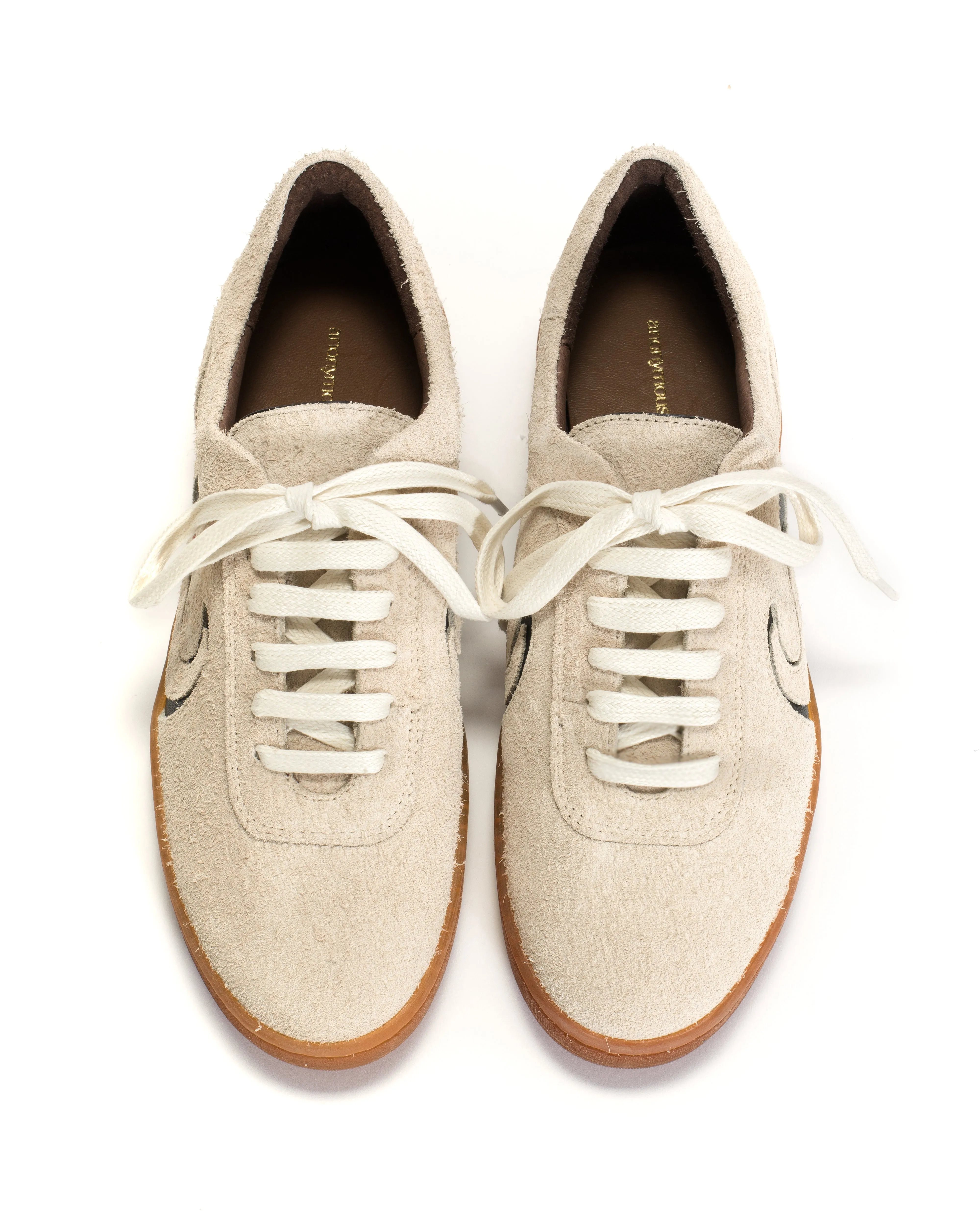 Blaire hevea Plushed calf suede Vanilla cream sold by Anonymous Copenhagen product image thumbnail 3
