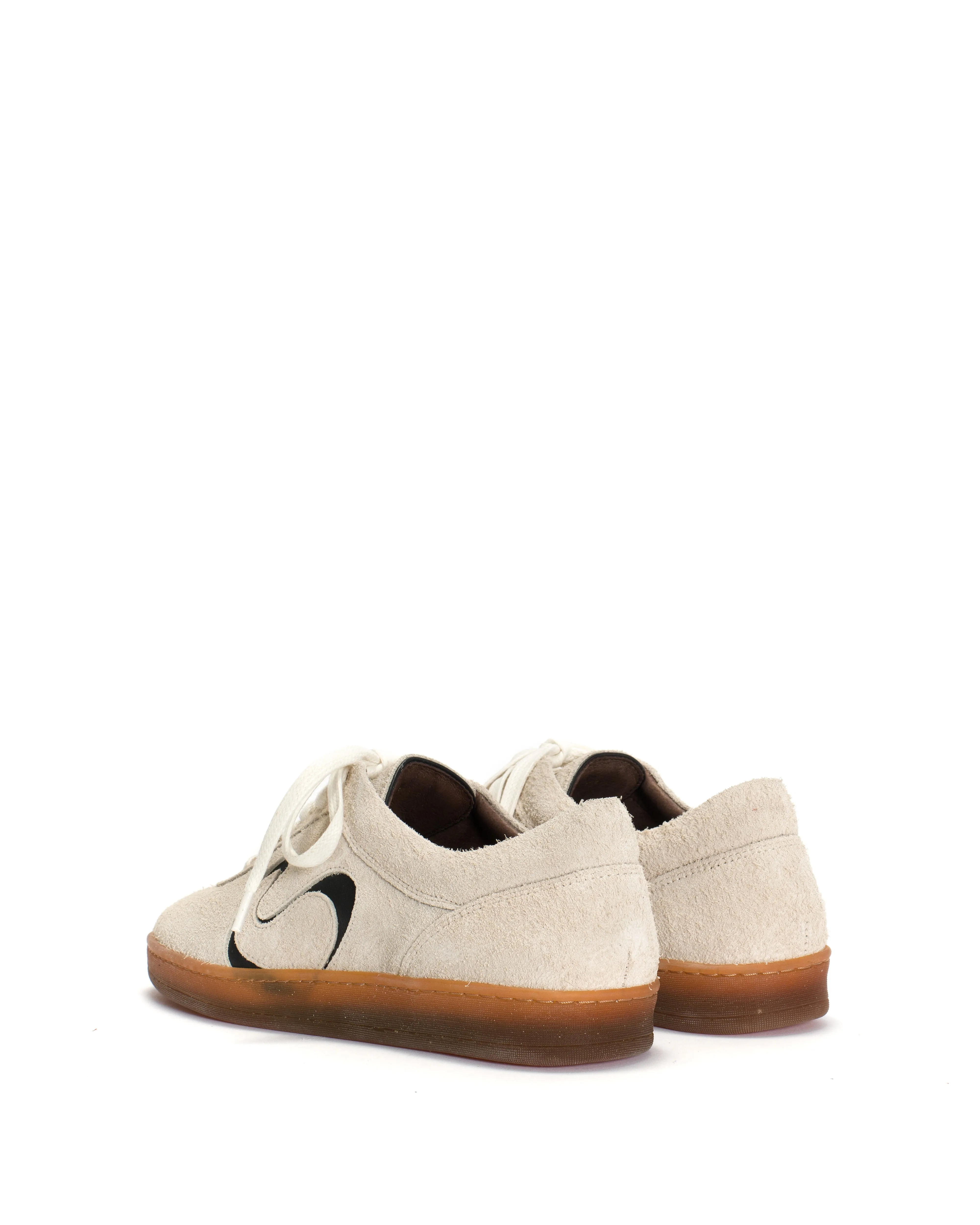 Blaire hevea Plushed calf suede Vanilla cream sold by Anonymous Copenhagen product image thumbnail 4