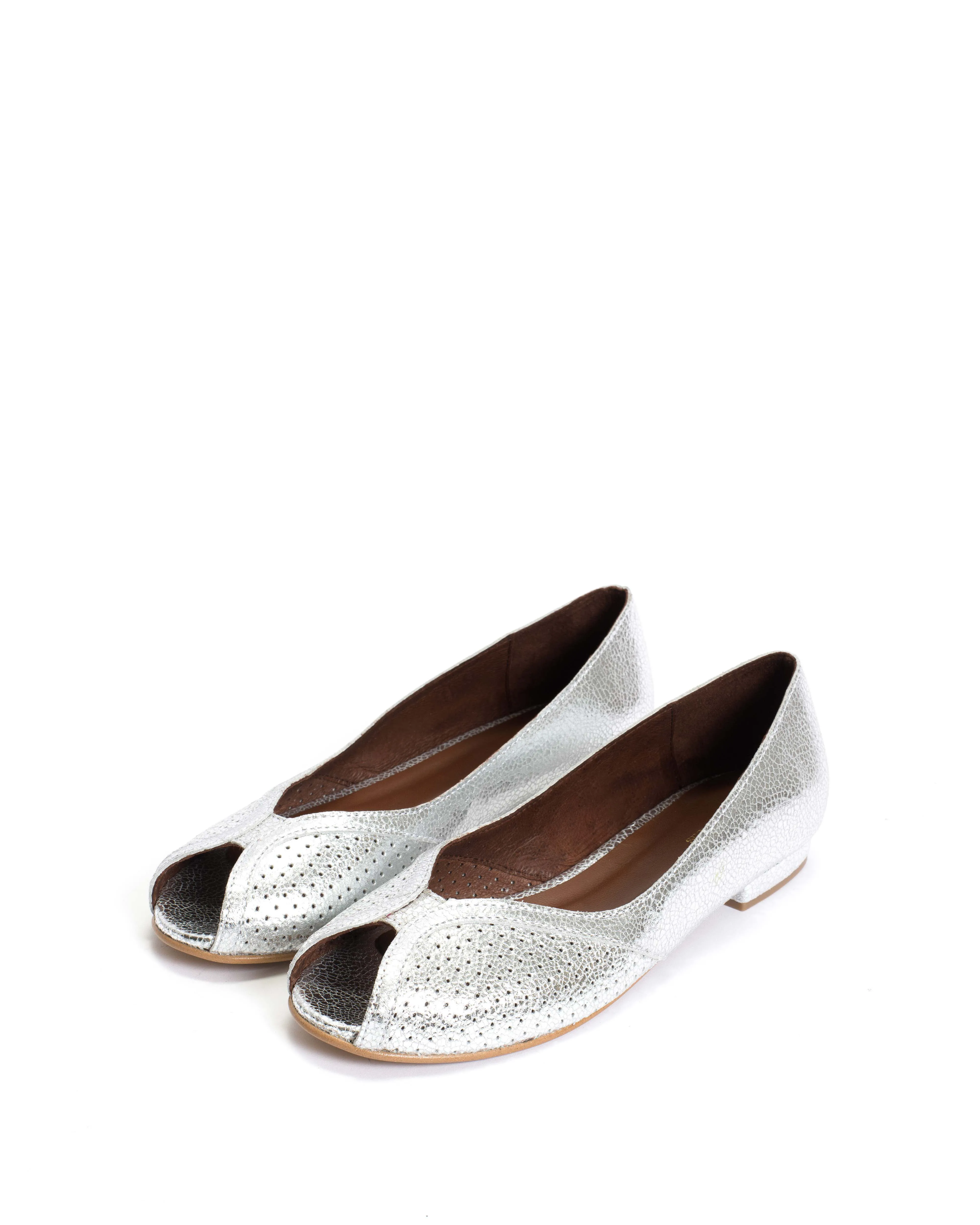 Tiffy Crackled metallic goat Silver sold by Anonymous Copenhagen product image thumbnail 2