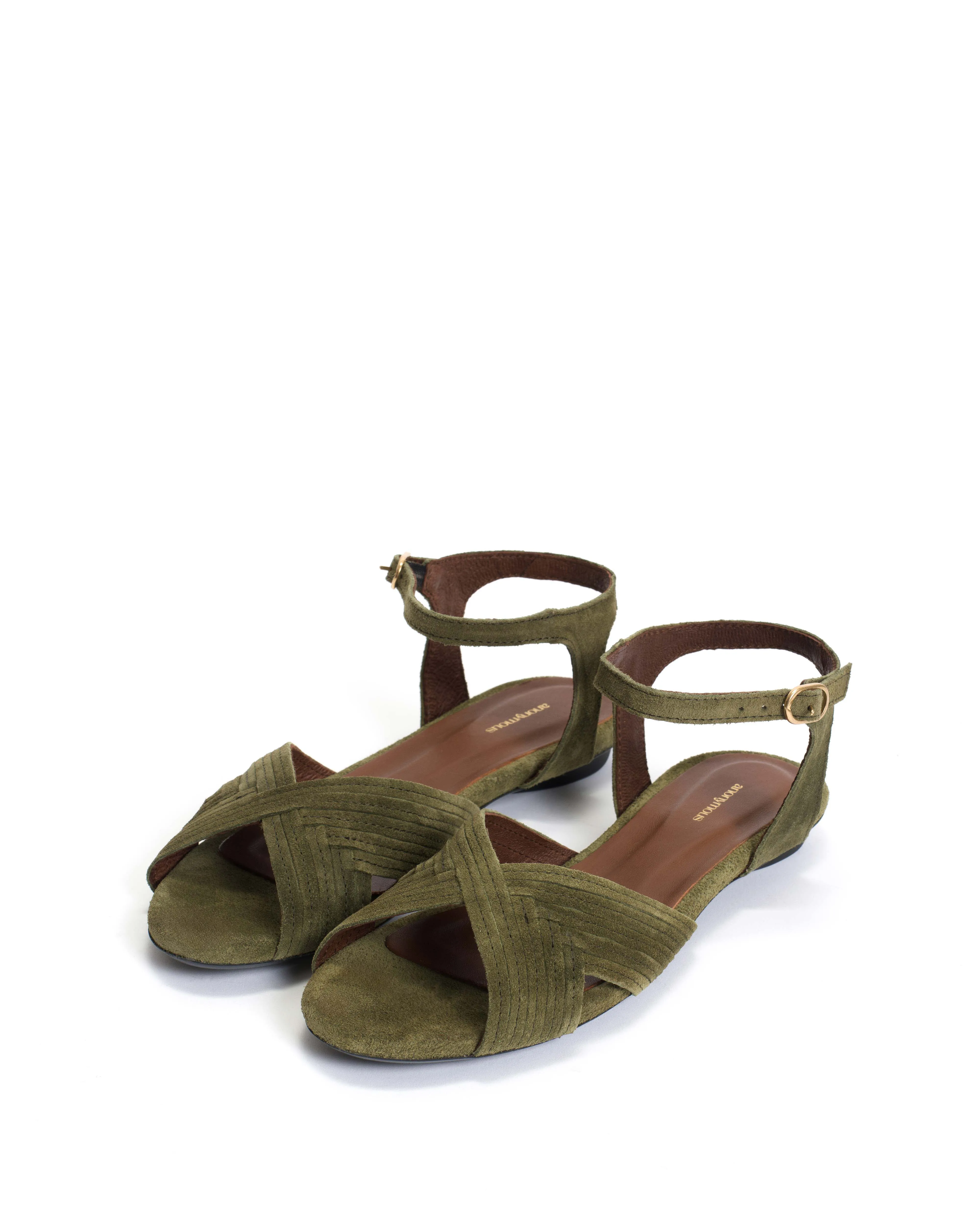 Niabi 10 Calf suede Olive green sold by Anonymous Copenhagen product image thumbnail 2