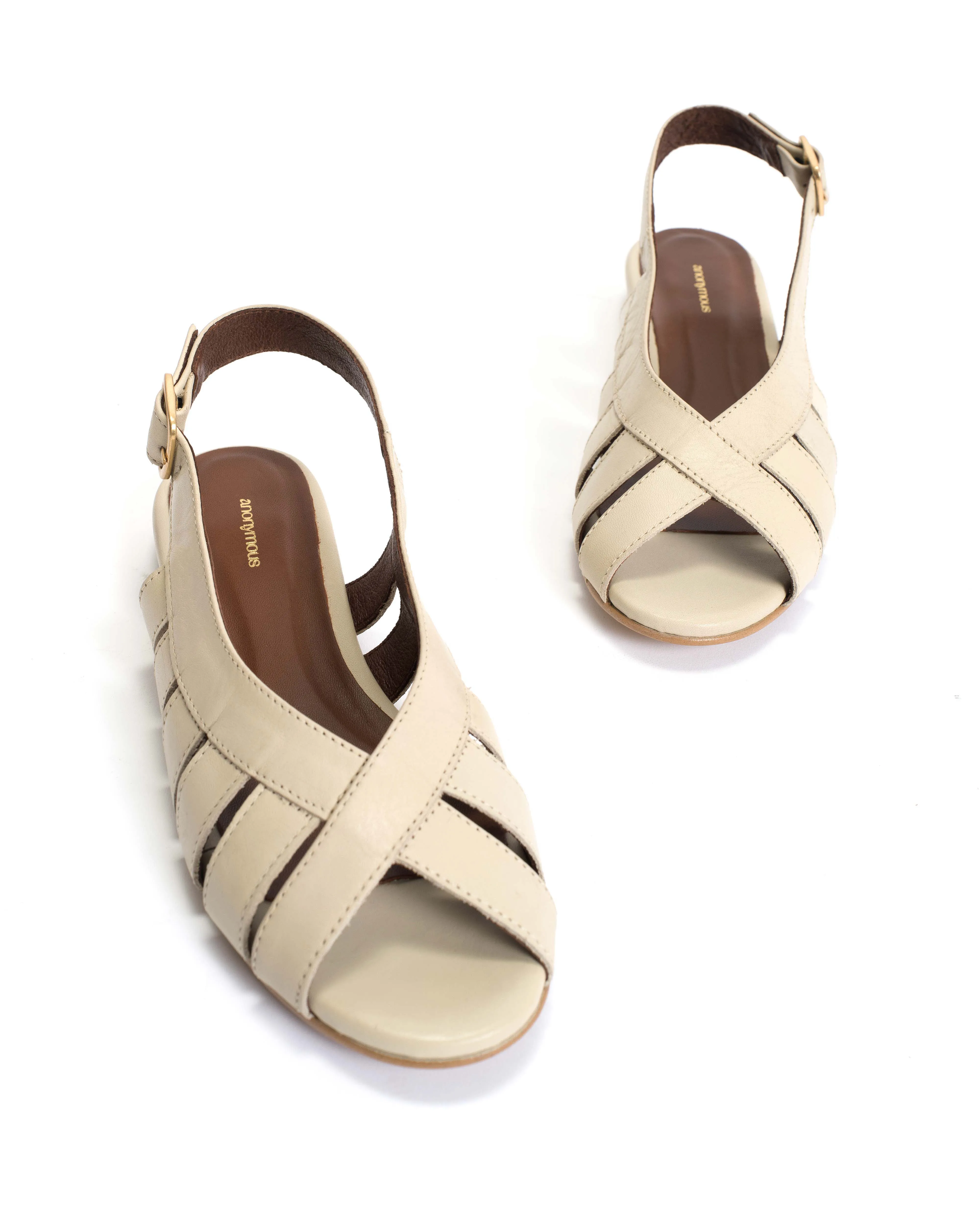 Sophie 20 Soft calf White sand sold by Anonymous Copenhagen product image thumbnail 5