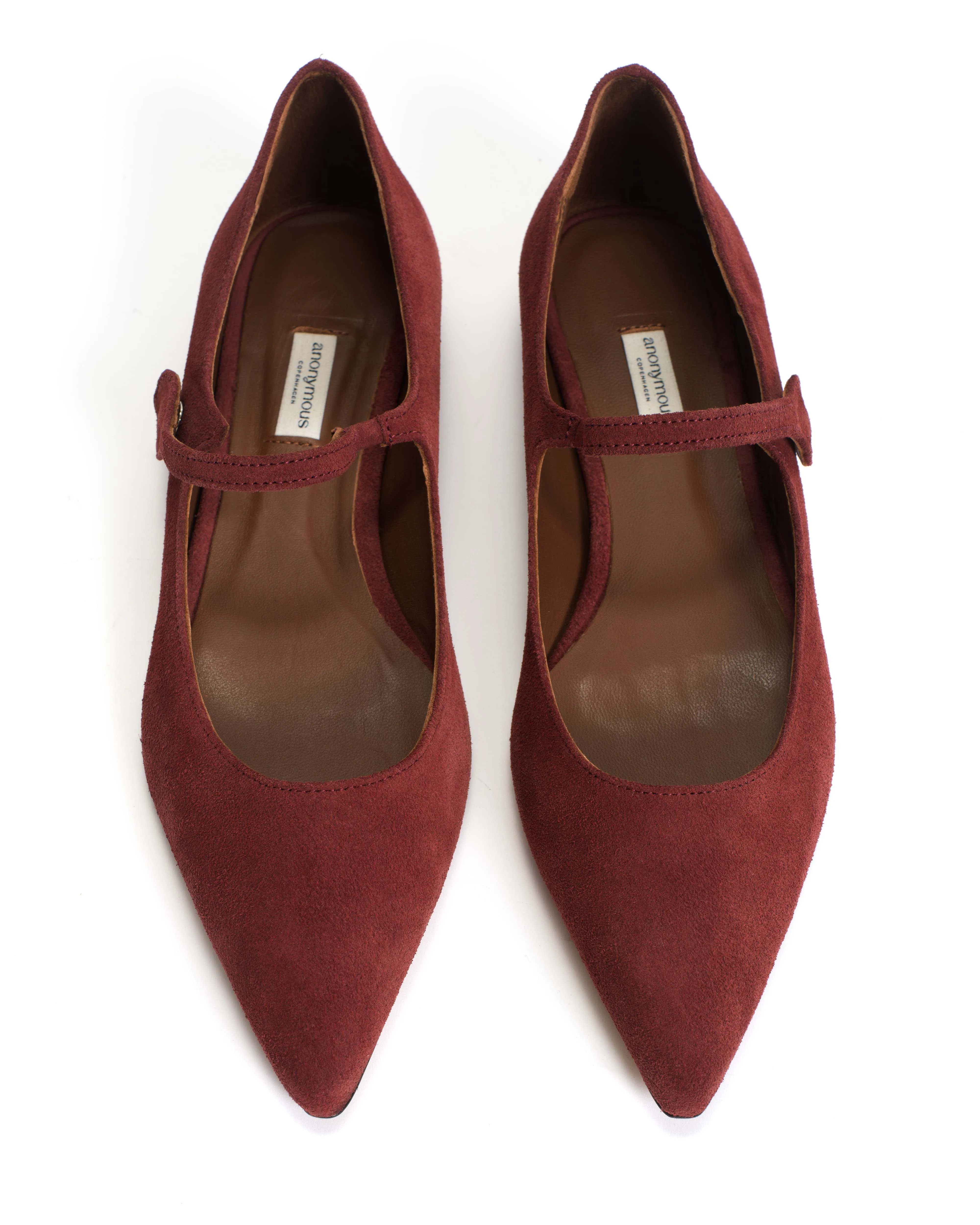 Fifi Calf suede Pomegranate sold by Anonymous Copenhagen product image thumbnail 3