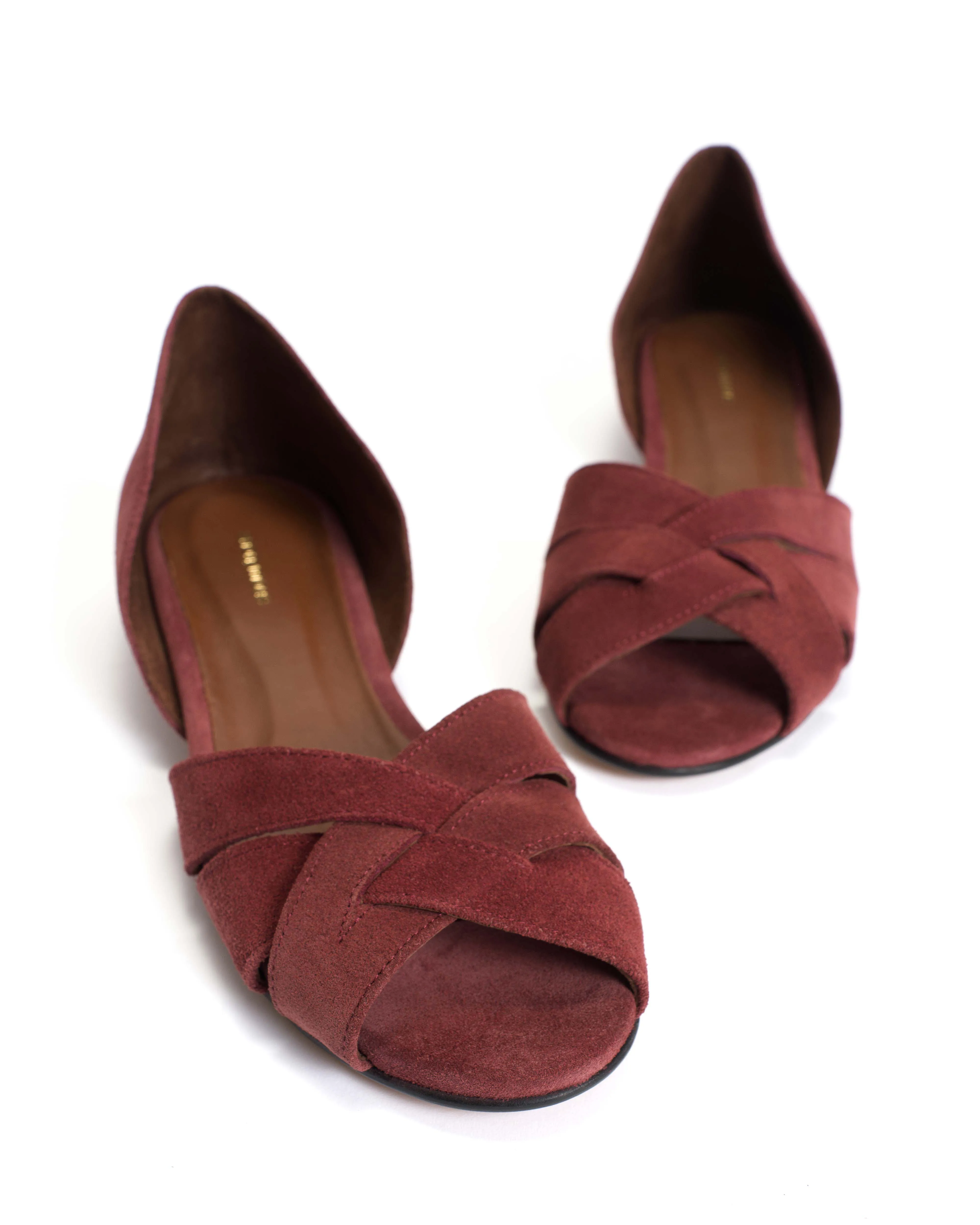 Sanni 20 Calf suede Pomegranate sold by Anonymous Copenhagen product image thumbnail 5