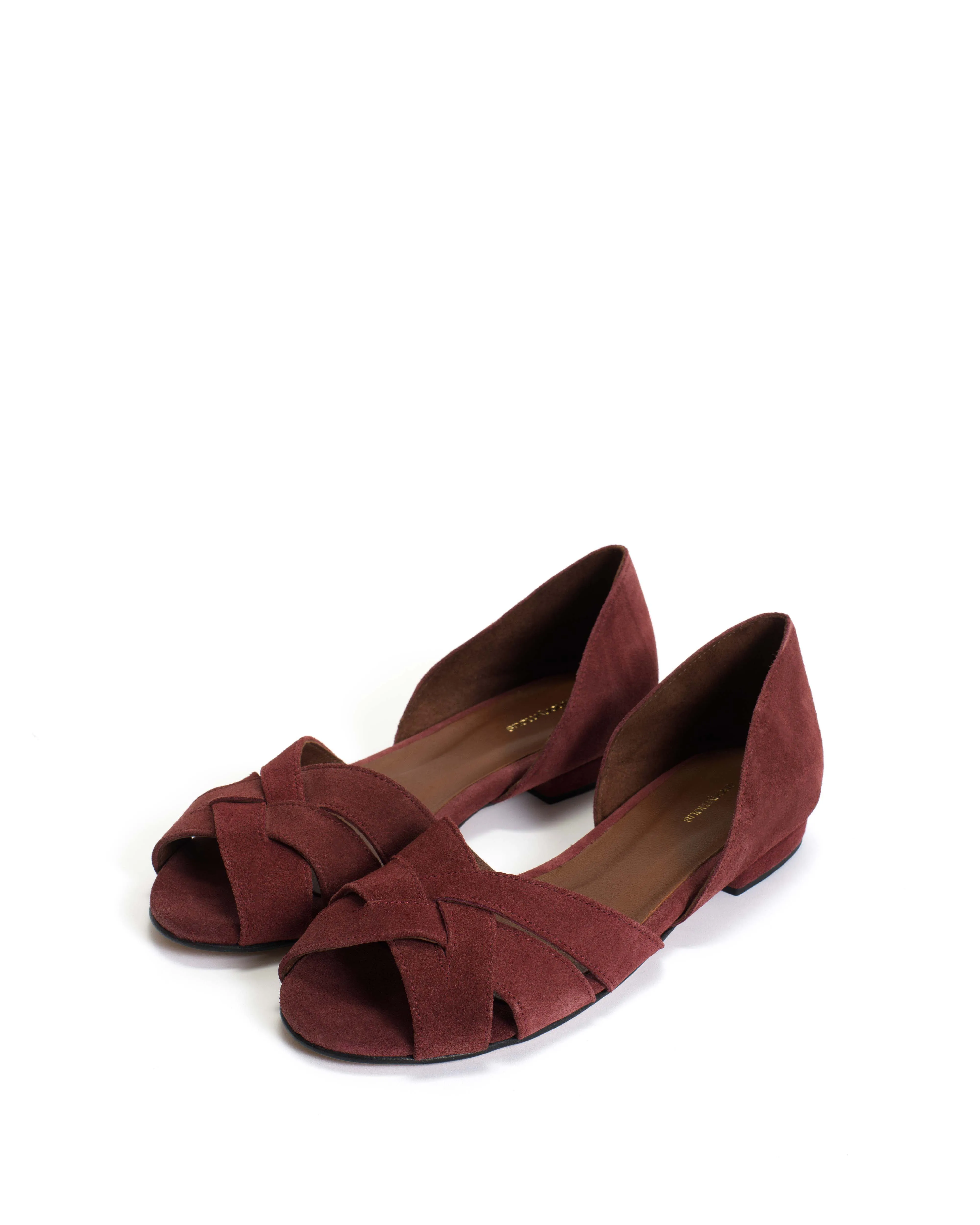Sanni 20 Calf suede Pomegranate sold by Anonymous Copenhagen product image thumbnail 2