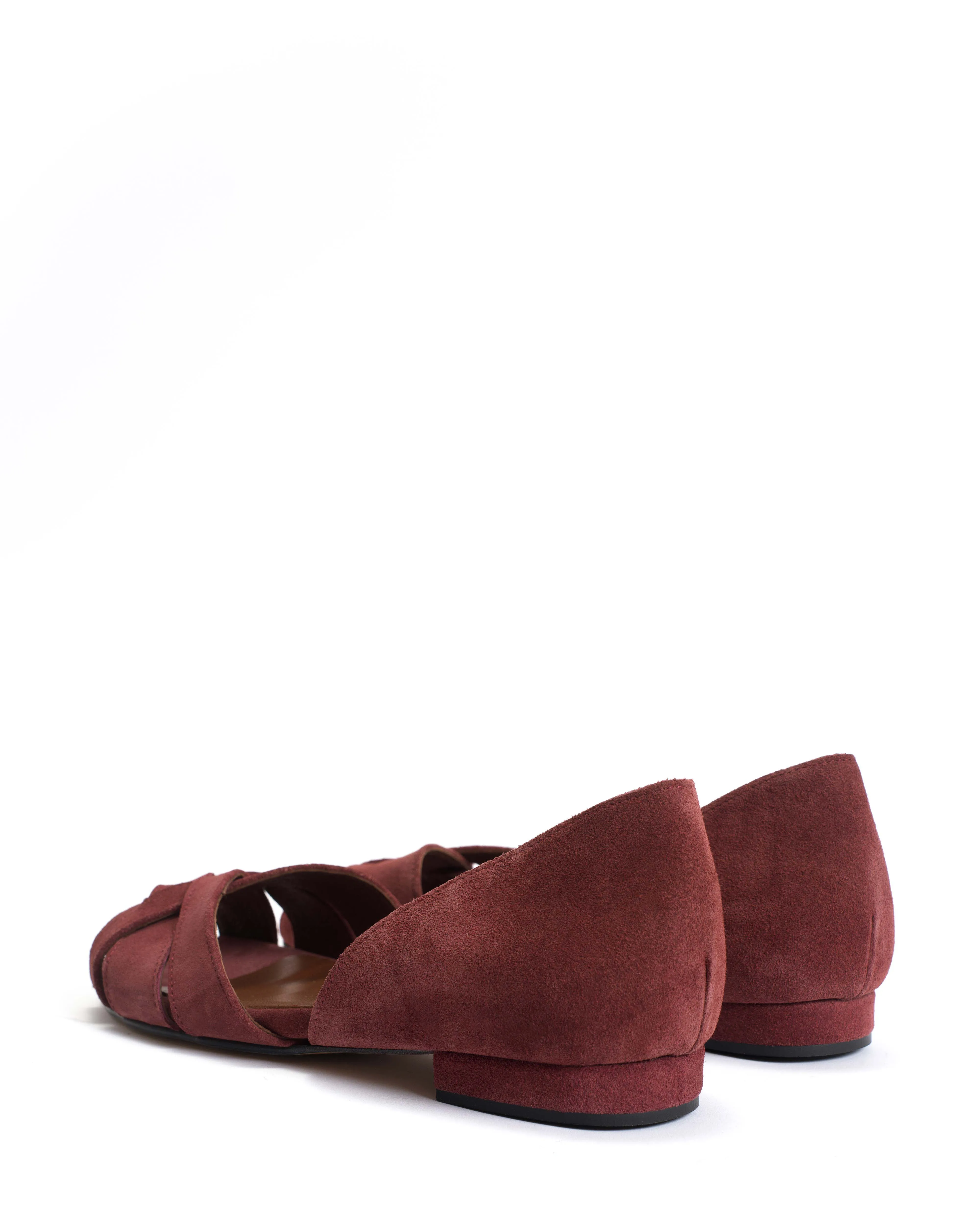 Sanni 20 Calf suede Pomegranate sold by Anonymous Copenhagen product image thumbnail 4