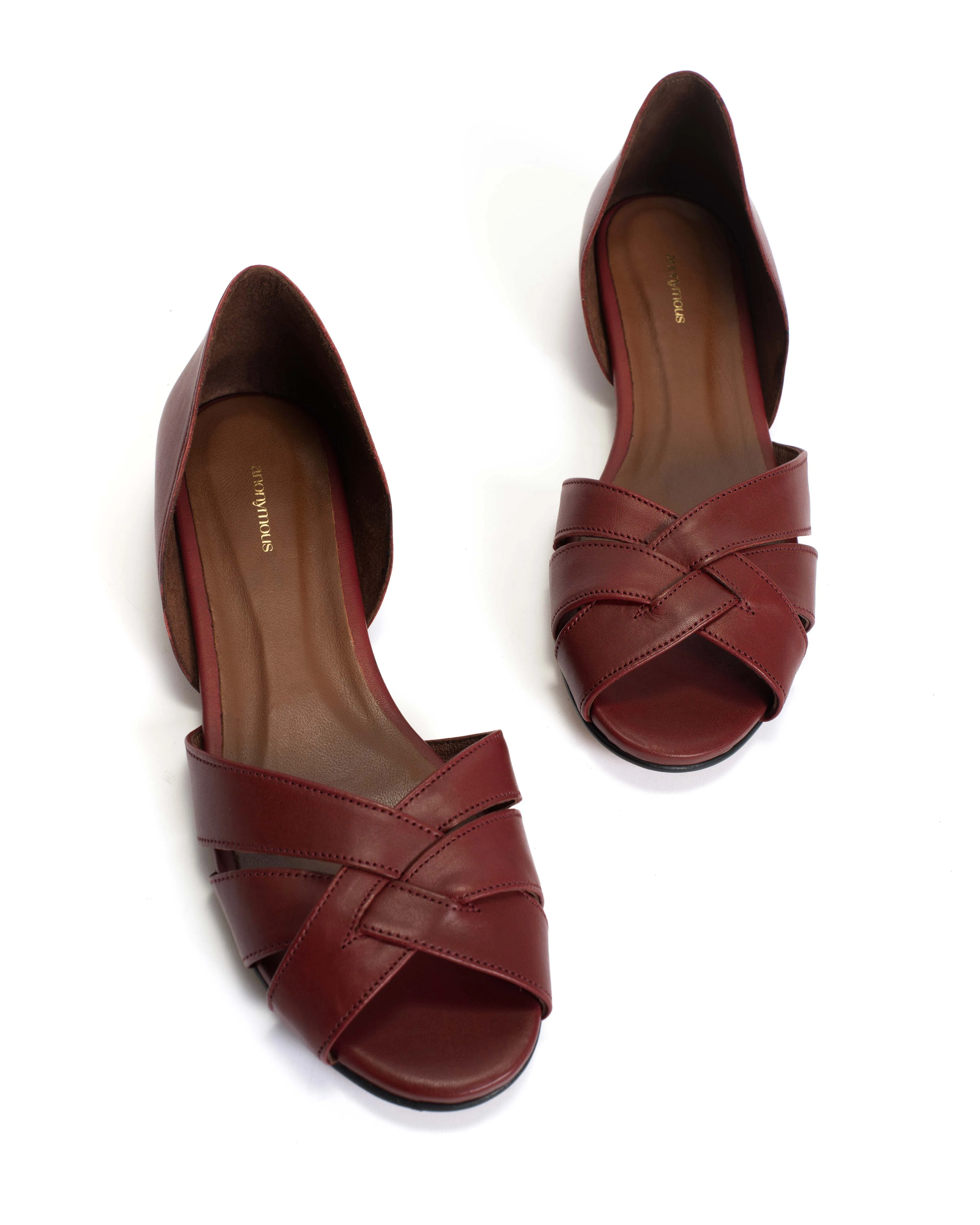 Sanni 20 Soft calf Pomegranate sold by Anonymous Copenhagen product image thumbnail 5