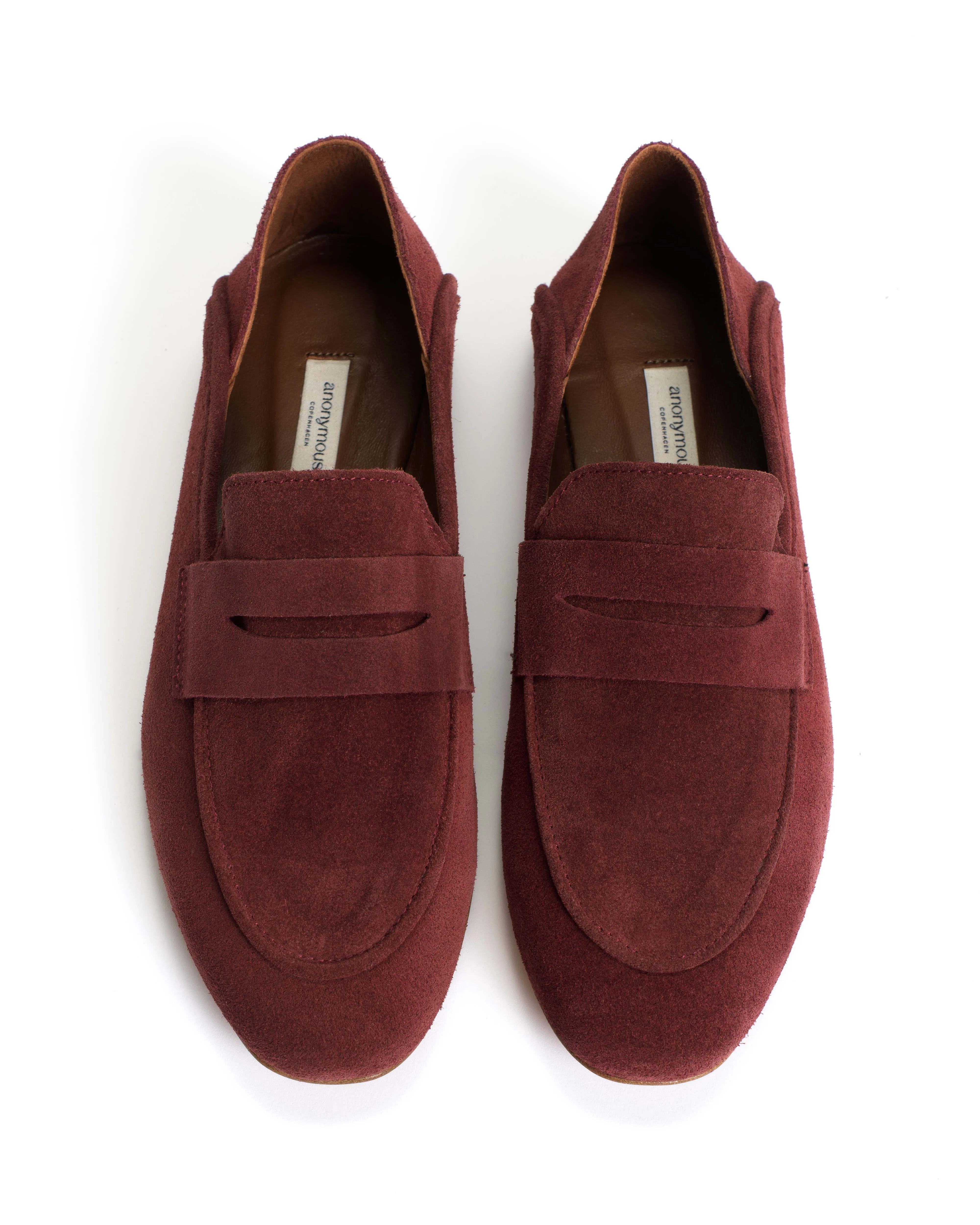 Lindsay Calf suede Pomegranate sold by Anonymous Copenhagen product image thumbnail 3