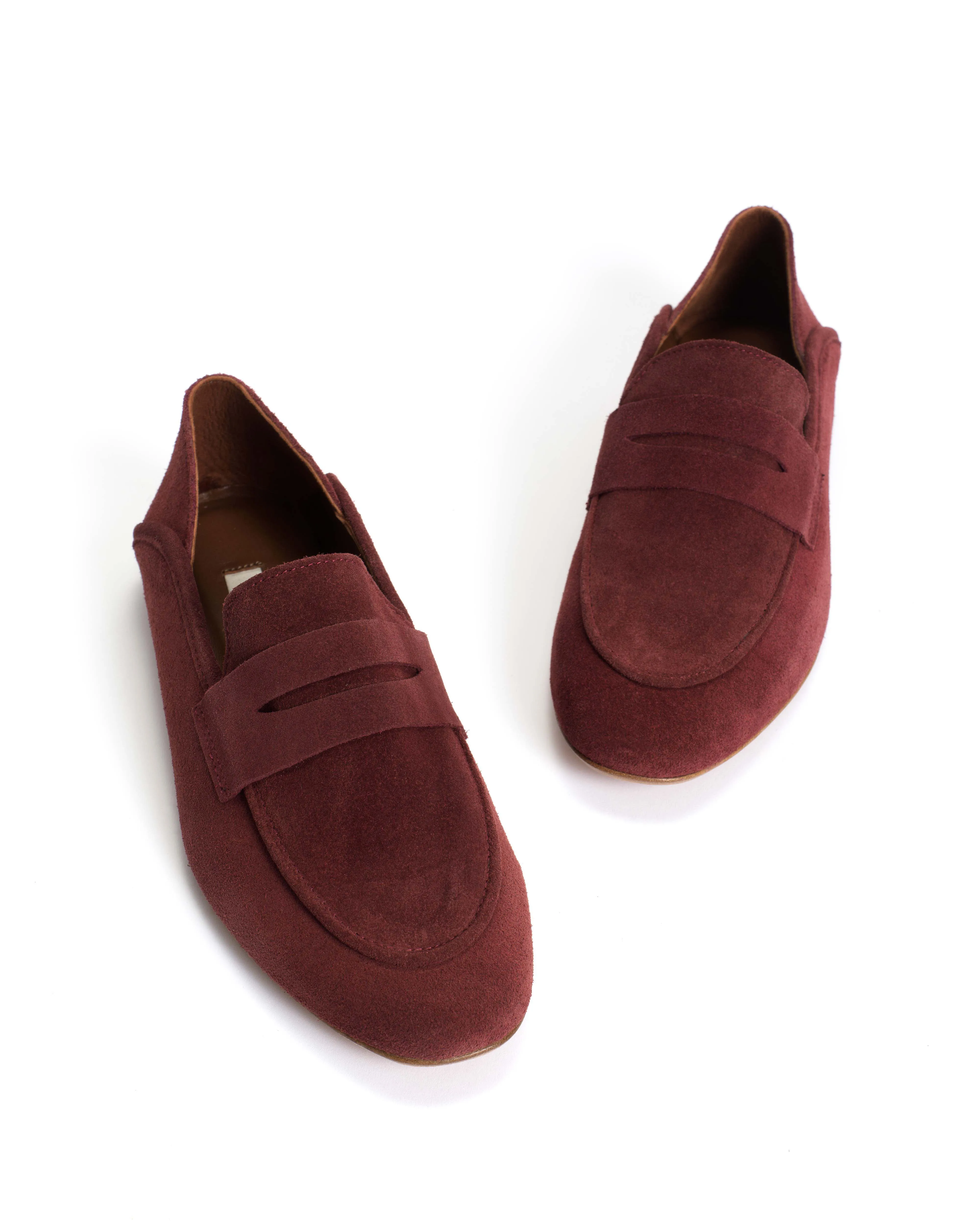Lindsay Calf suede Pomegranate sold by Anonymous Copenhagen product image thumbnail 5