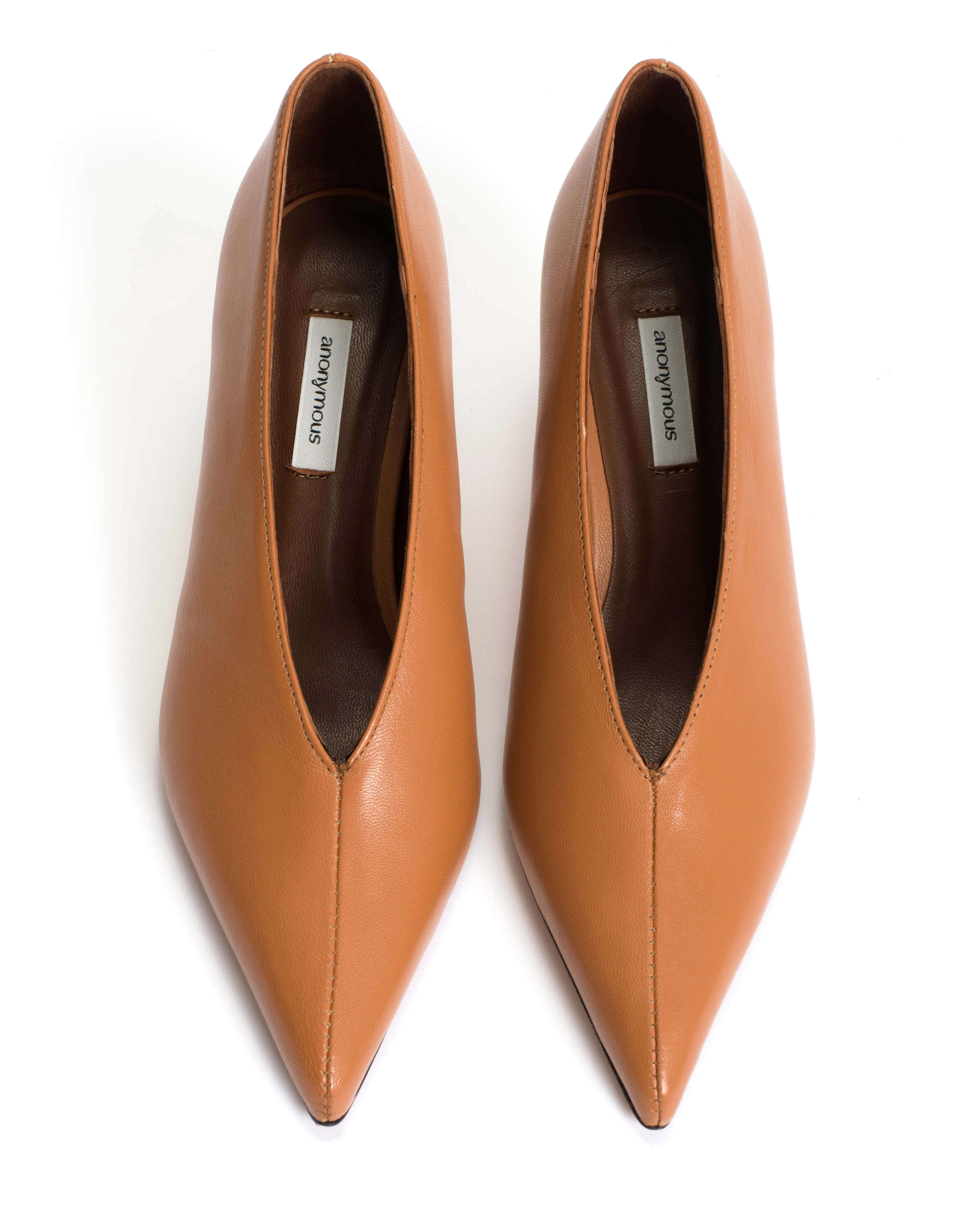 Phia 55 pin Shiny lamb Caramel sold by Anonymous Copenhagen product image thumbnail 3