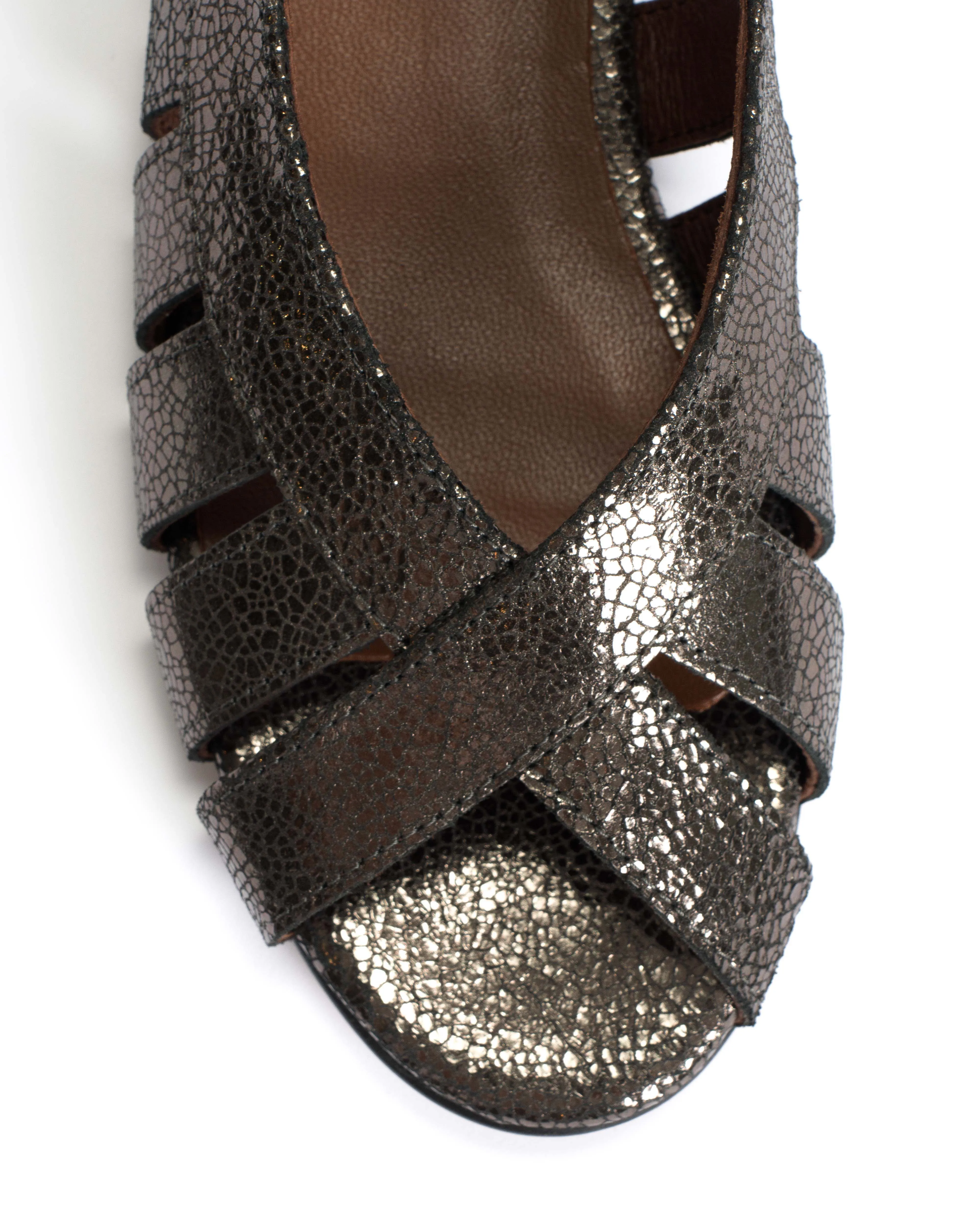 Sophie 20 Crackled metallic goat Platinum sold by Anonymous Copenhagen product image thumbnail 5