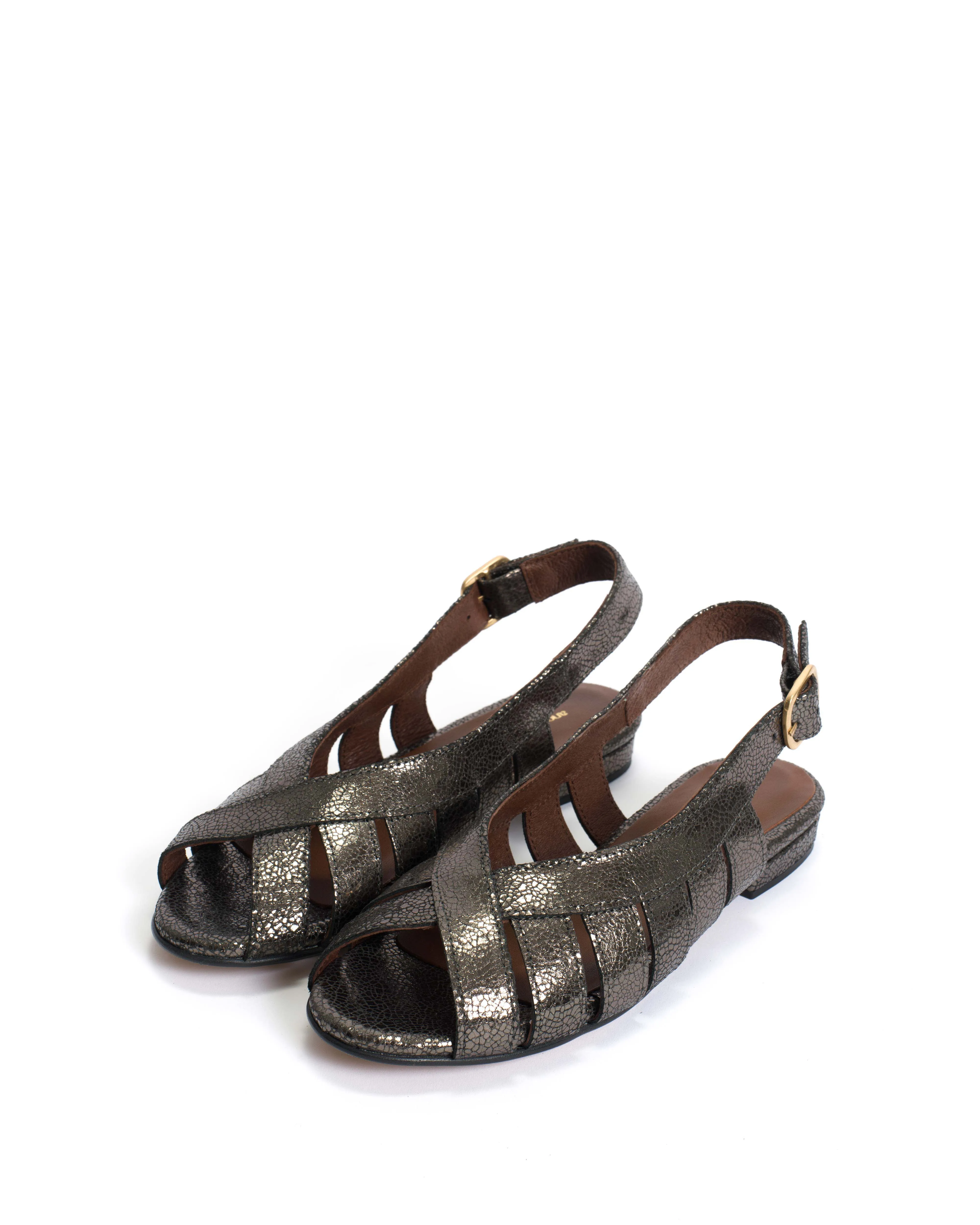 Sophie 20 Crackled metallic goat Platinum sold by Anonymous Copenhagen product image thumbnail 2