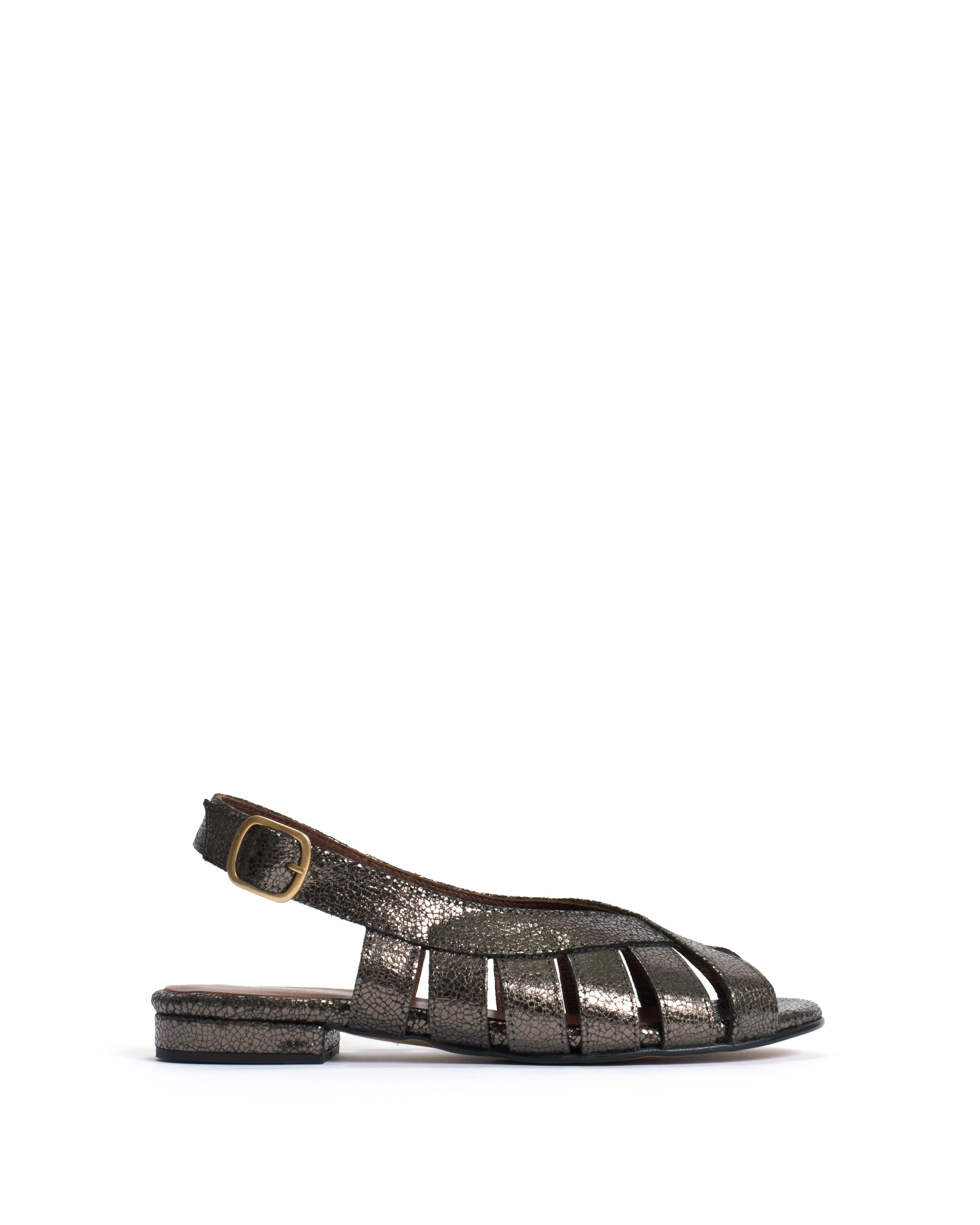 Sophie 20 Crackled metallic goat Platinum sold by Anonymous Copenhagen