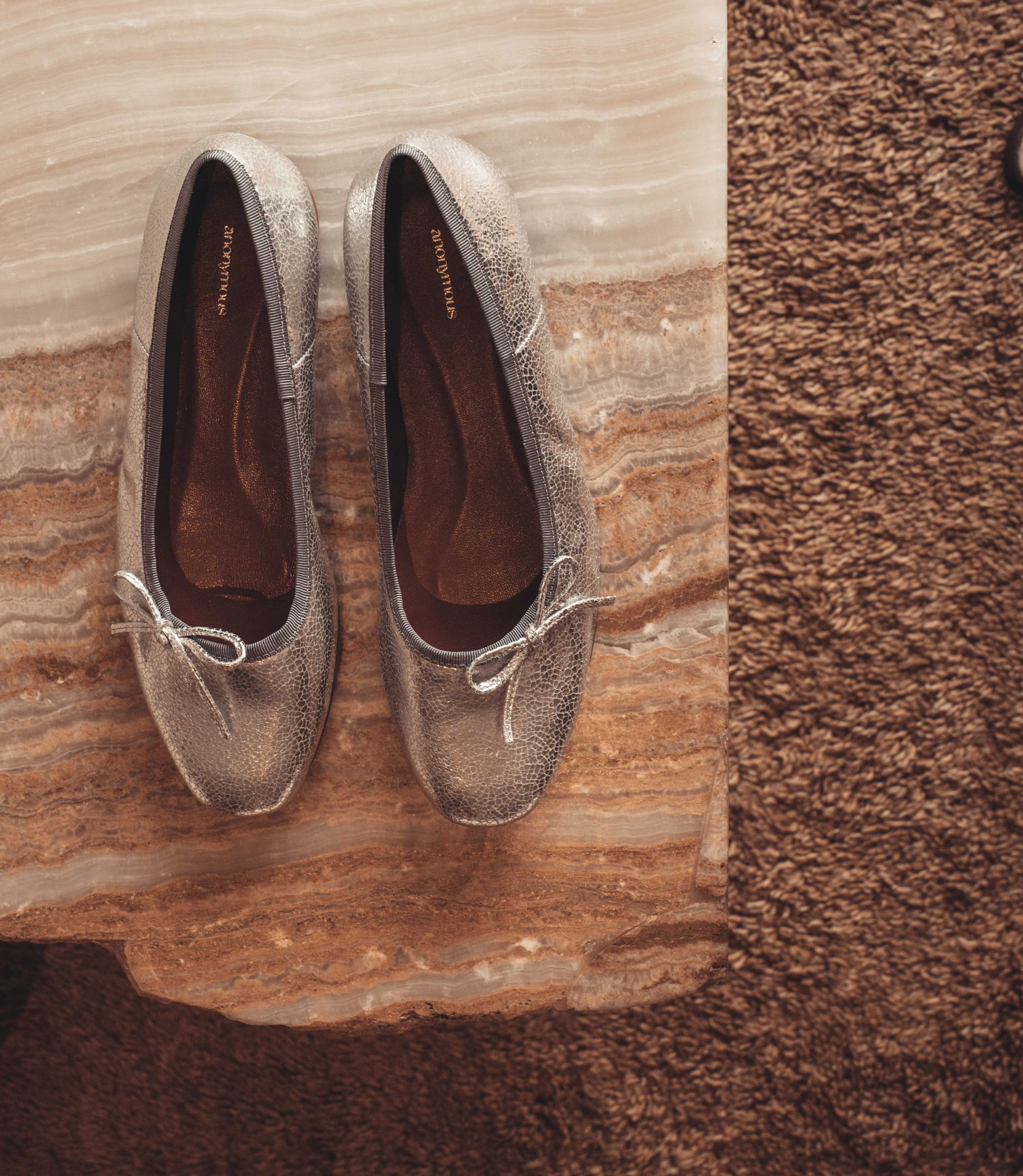 Rhina Crackled metallic goat Silver sold by Anonymous Copenhagen product image thumbnail 5