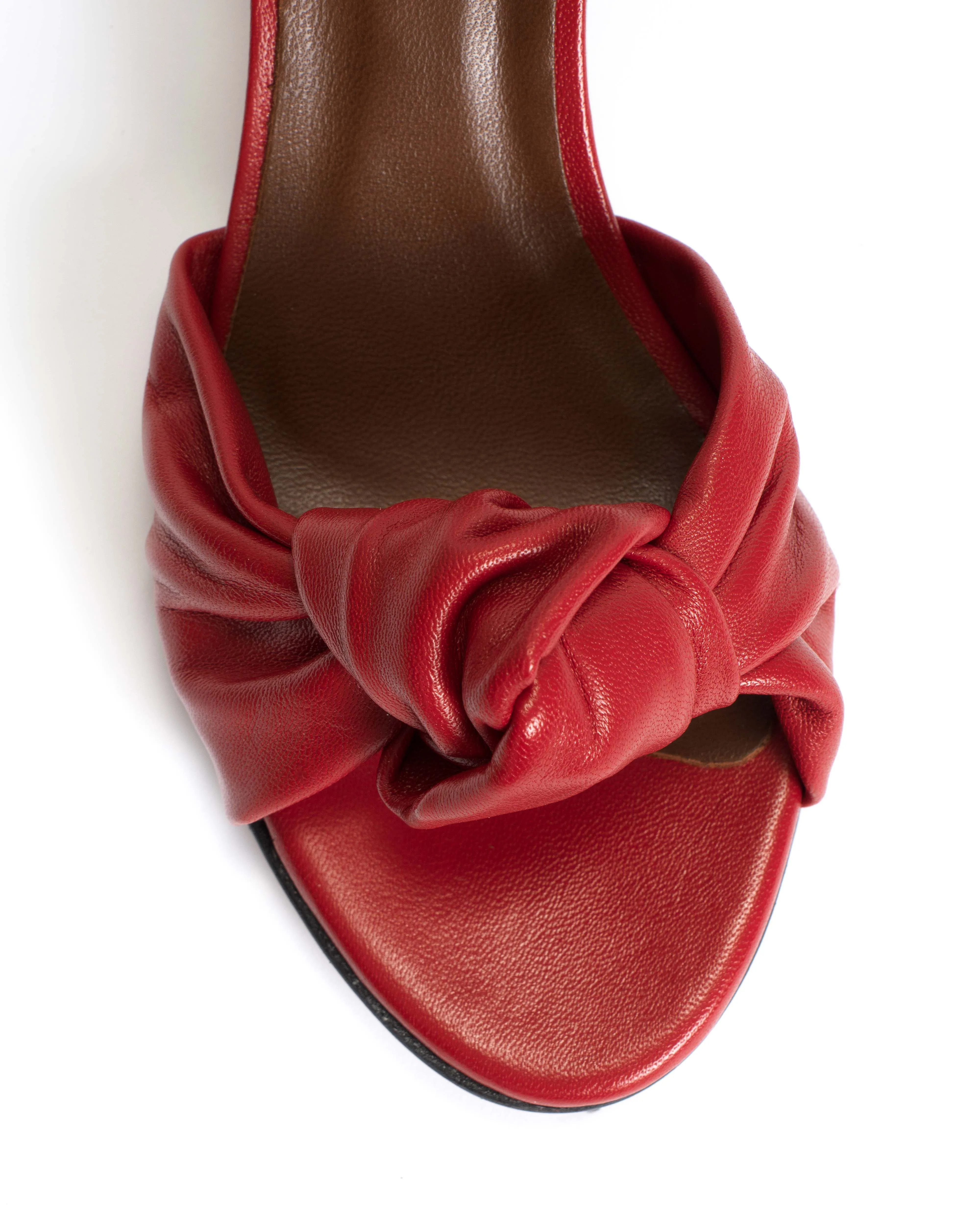 Aliza 50 stiletto Shiny lamb Ruby red sold by Anonymous Copenhagen product image thumbnail 5