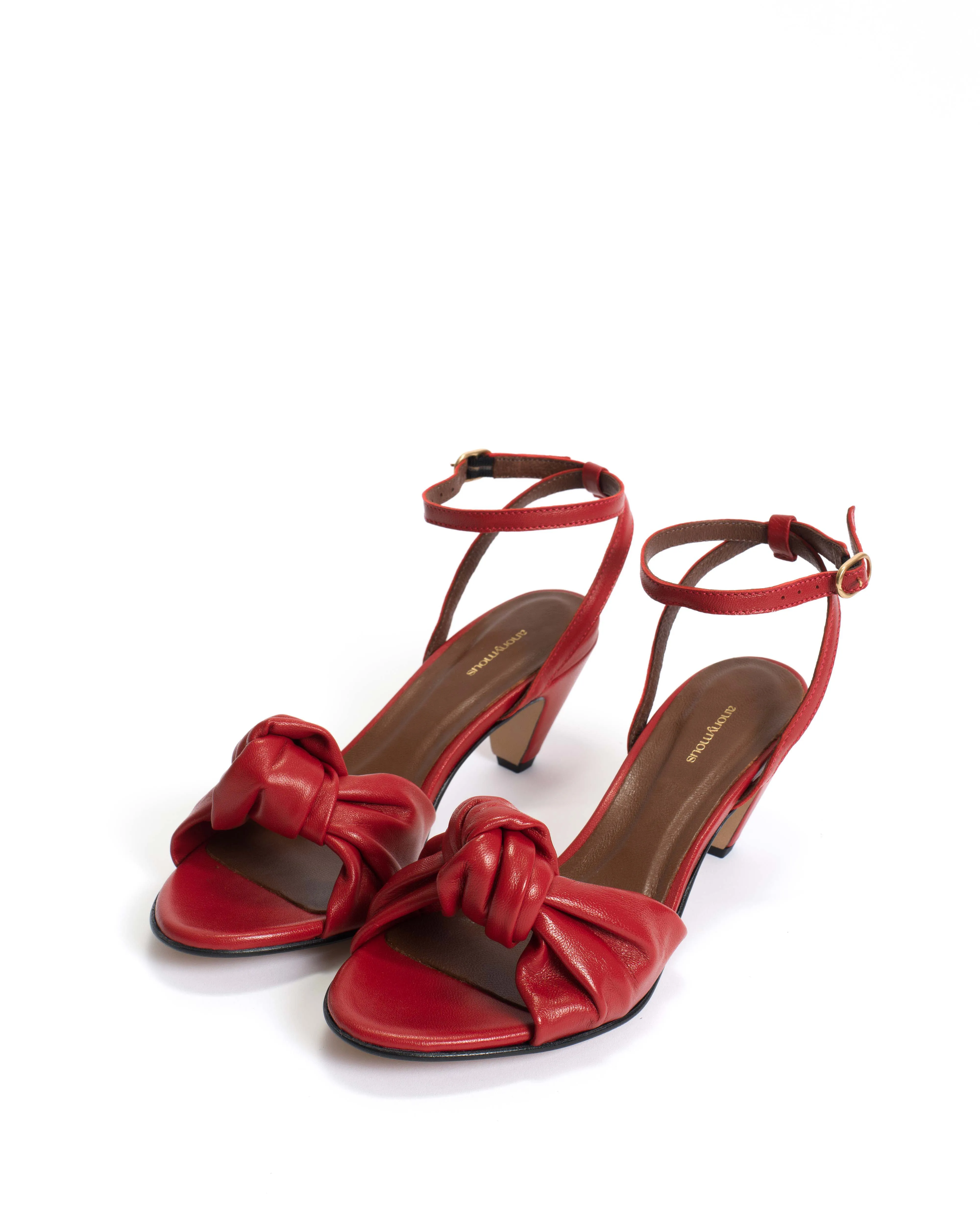 Aliza 50 stiletto Shiny lamb Ruby red sold by Anonymous Copenhagen product image thumbnail 2